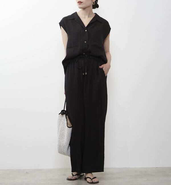Liesse「ドロストワイドパンツ（セットアップ対応）」|その他|