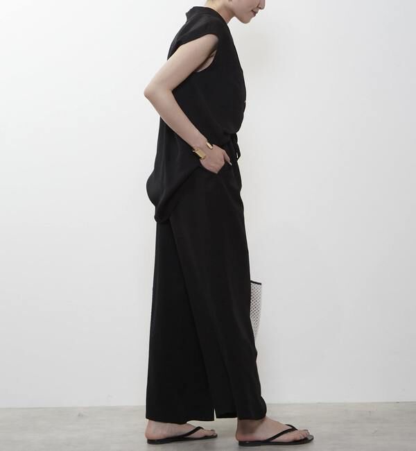 Liesse「ドロストワイドパンツ（セットアップ対応）」|その他|