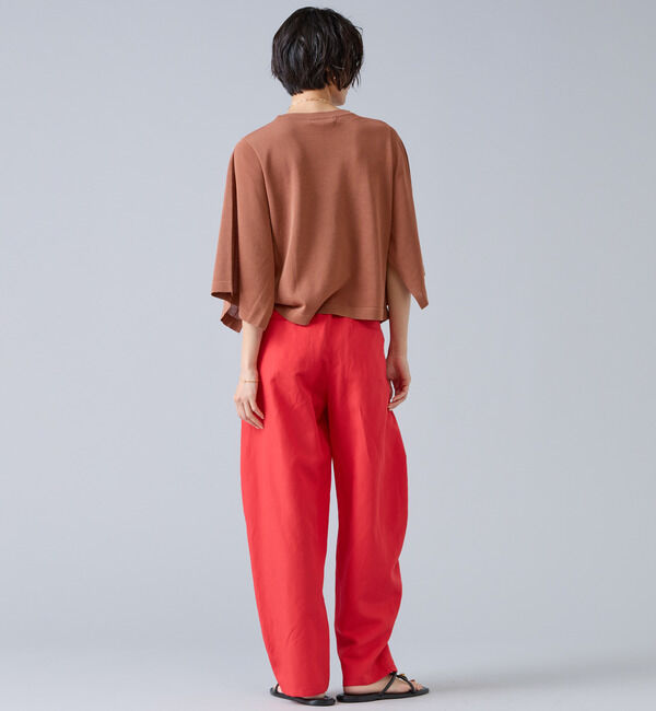 Liesse「リネンタンブラーカーブパンツ」|その他|