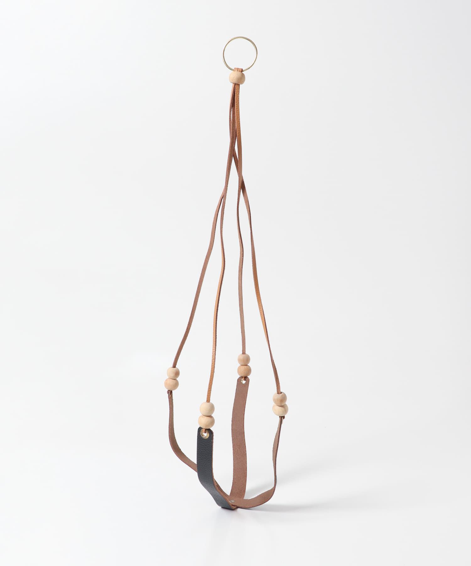 URBAN RESEARCH DOORS「FARM　レザーマクラメハンガー WB」|フィギュア・ホビー|