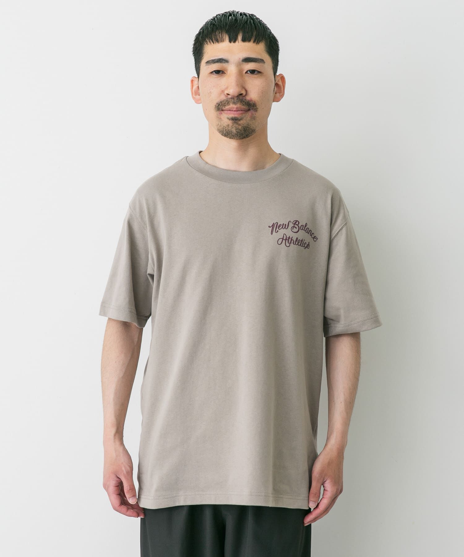 URBAN RESEARCH DOORS「NEW BALANCE　AthleticsリーグショートスリーブTシャツ」|Tシャツ・カットソー|