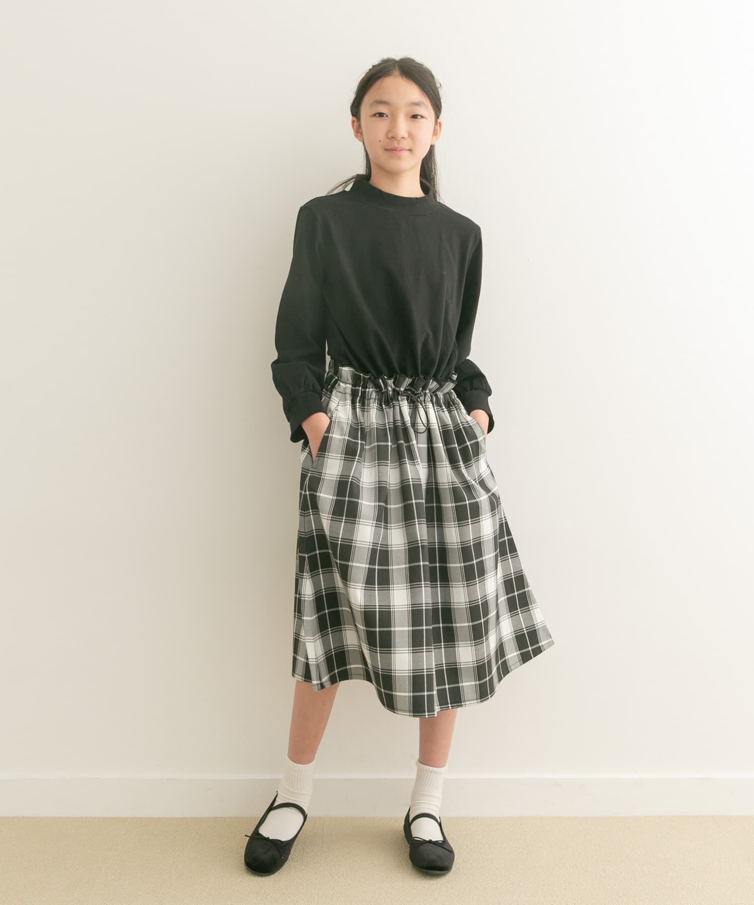 URBAN RESEARCH DOORS「ドロストドッキングワンピース(KIDS)」|ワンピース|