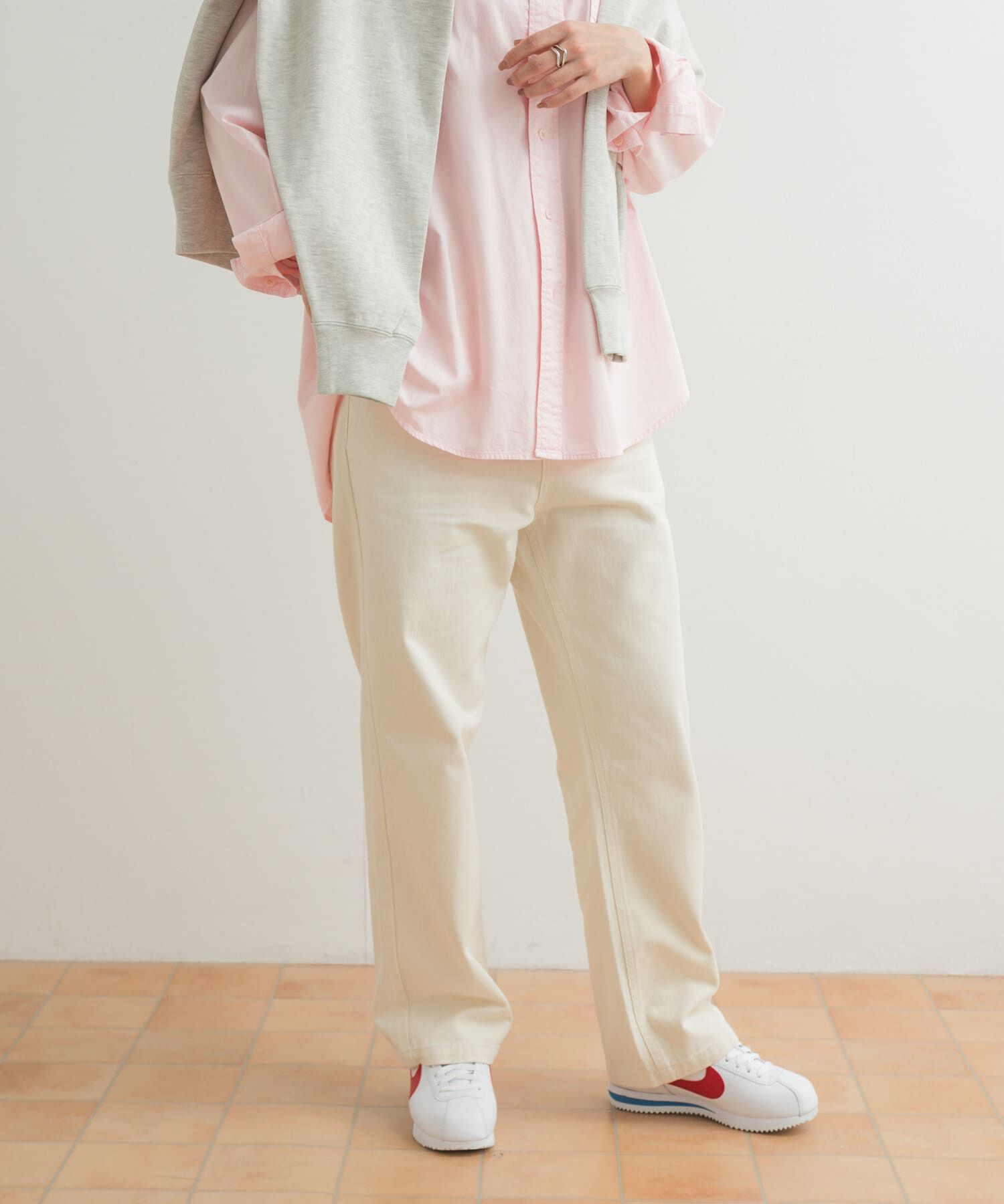 URBAN RESEARCH DOORS「デニムワイドパンツ」|デニム|