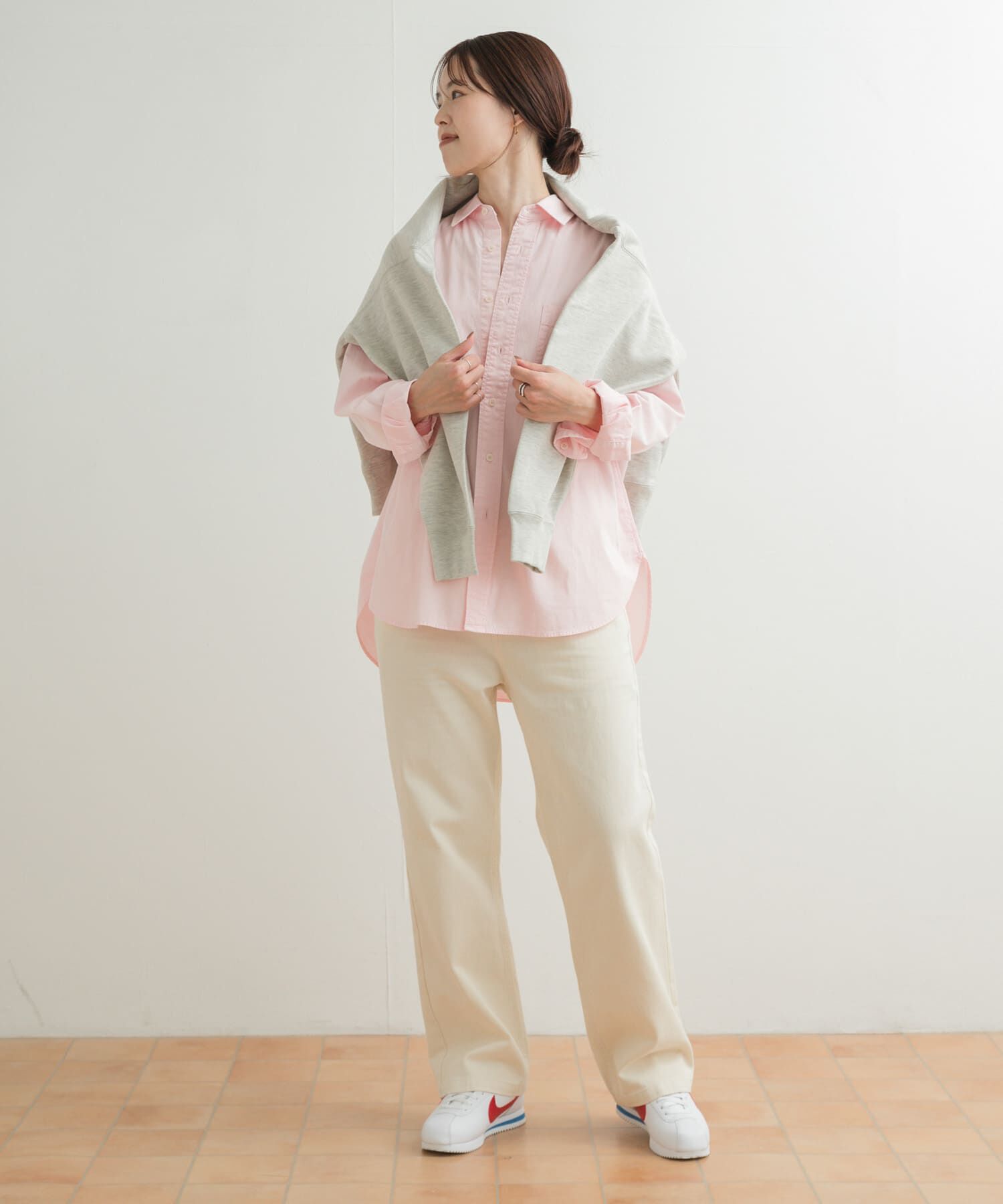 URBAN RESEARCH DOORS「デニムワイドパンツ」|デニム|