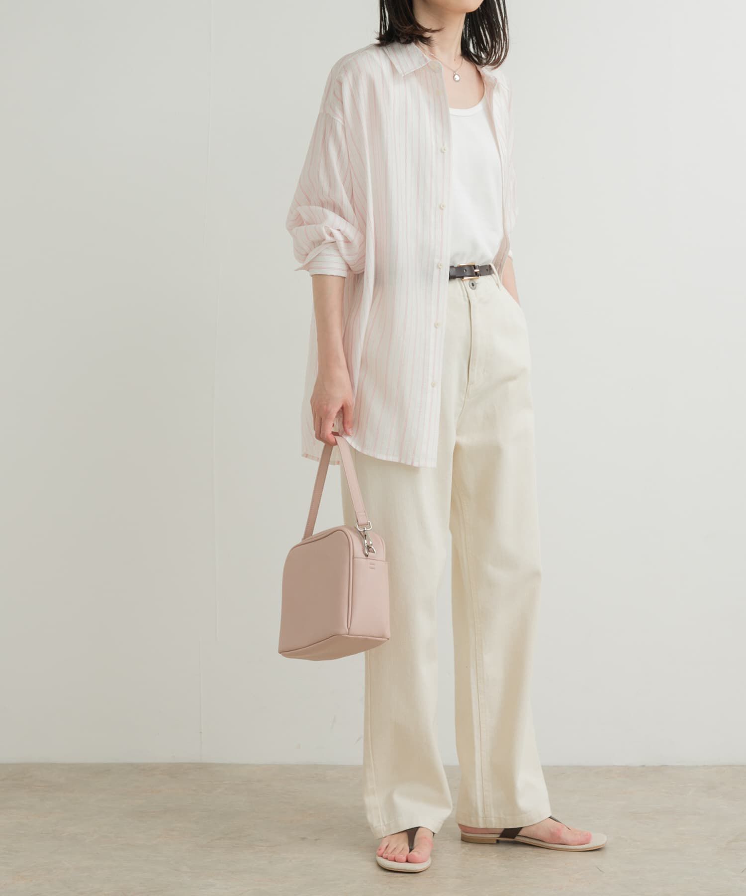 URBAN RESEARCH DOORS「デニムワイドパンツ」|デニム|