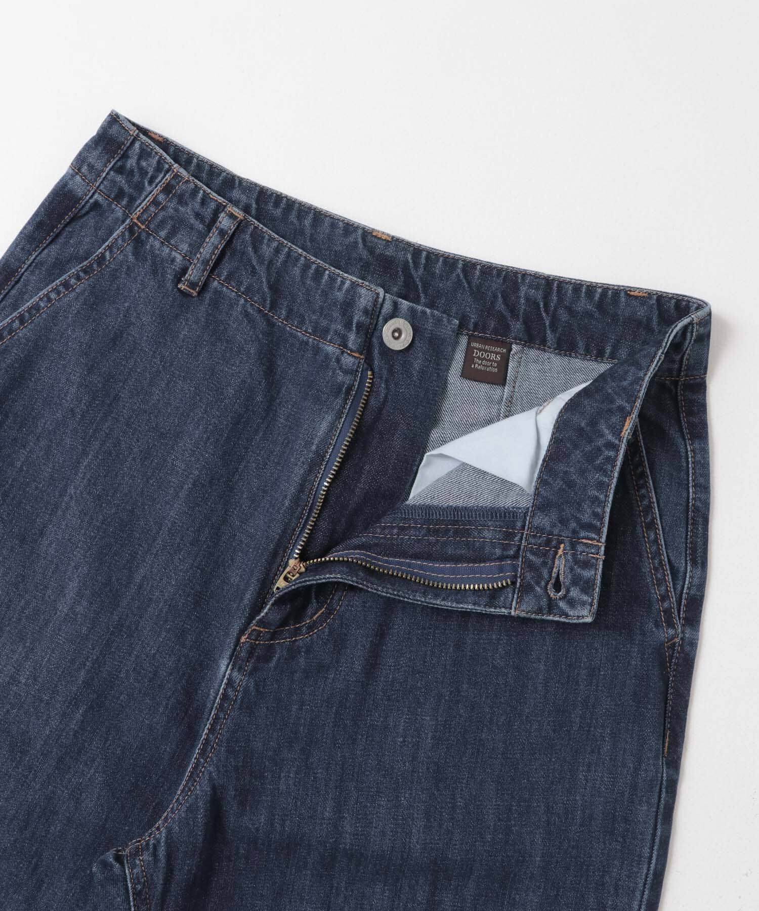 URBAN RESEARCH DOORS「デニムワイドパンツ」|デニム|