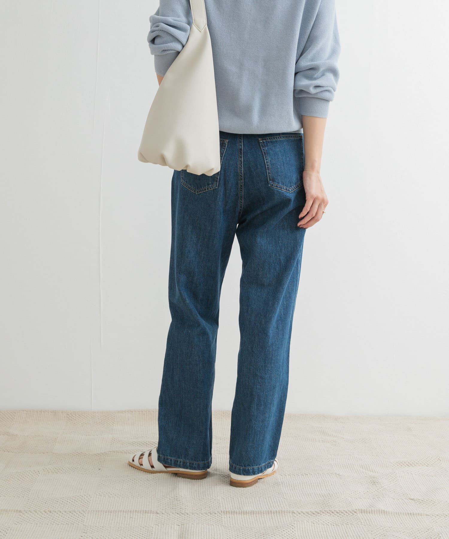 URBAN RESEARCH DOORS「デニムワイドパンツ」|デニム|