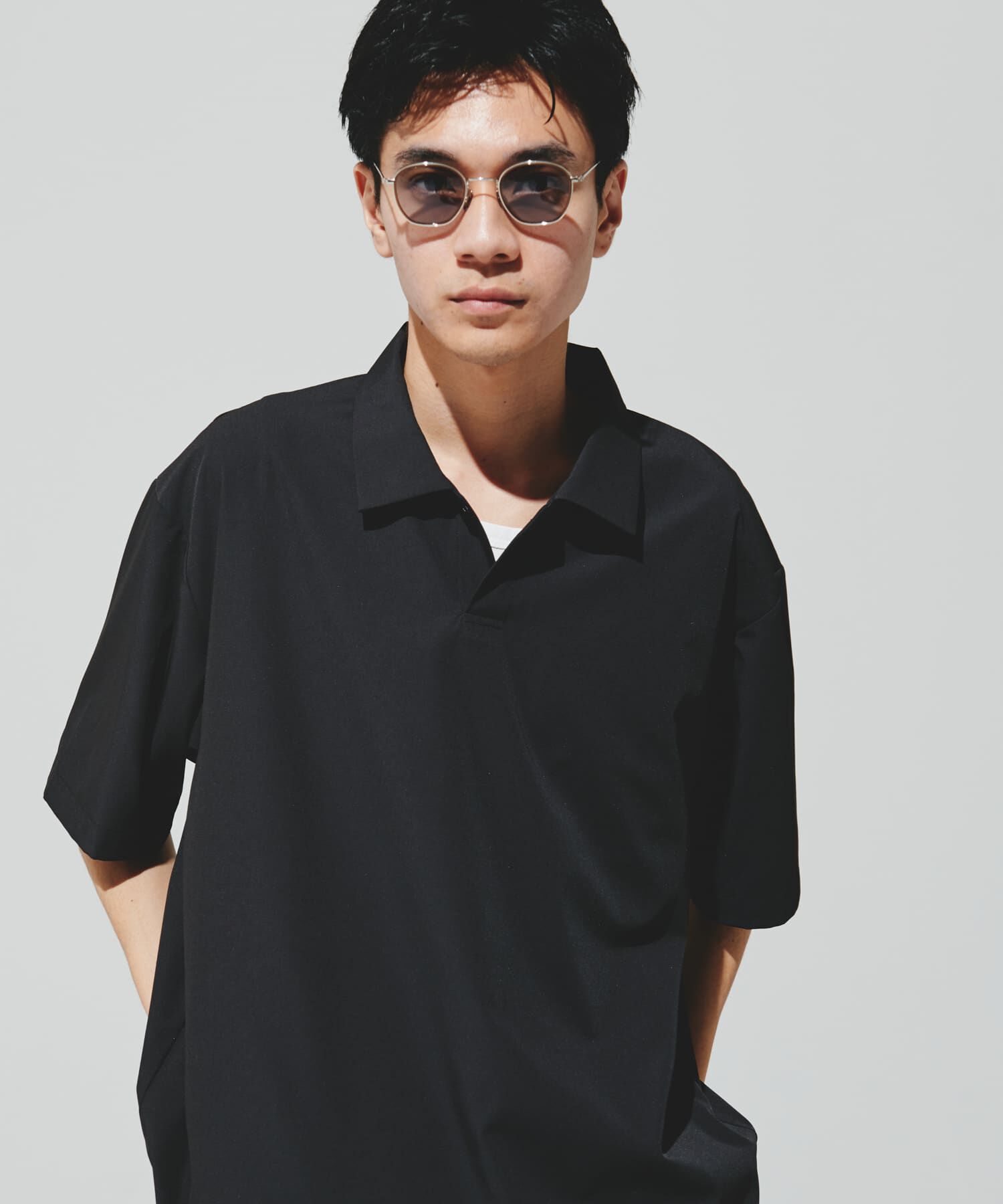 URBAN RESEARCH DOORS「『UR TECH』サマシェア ポロシャツ」|ポロシャツ|