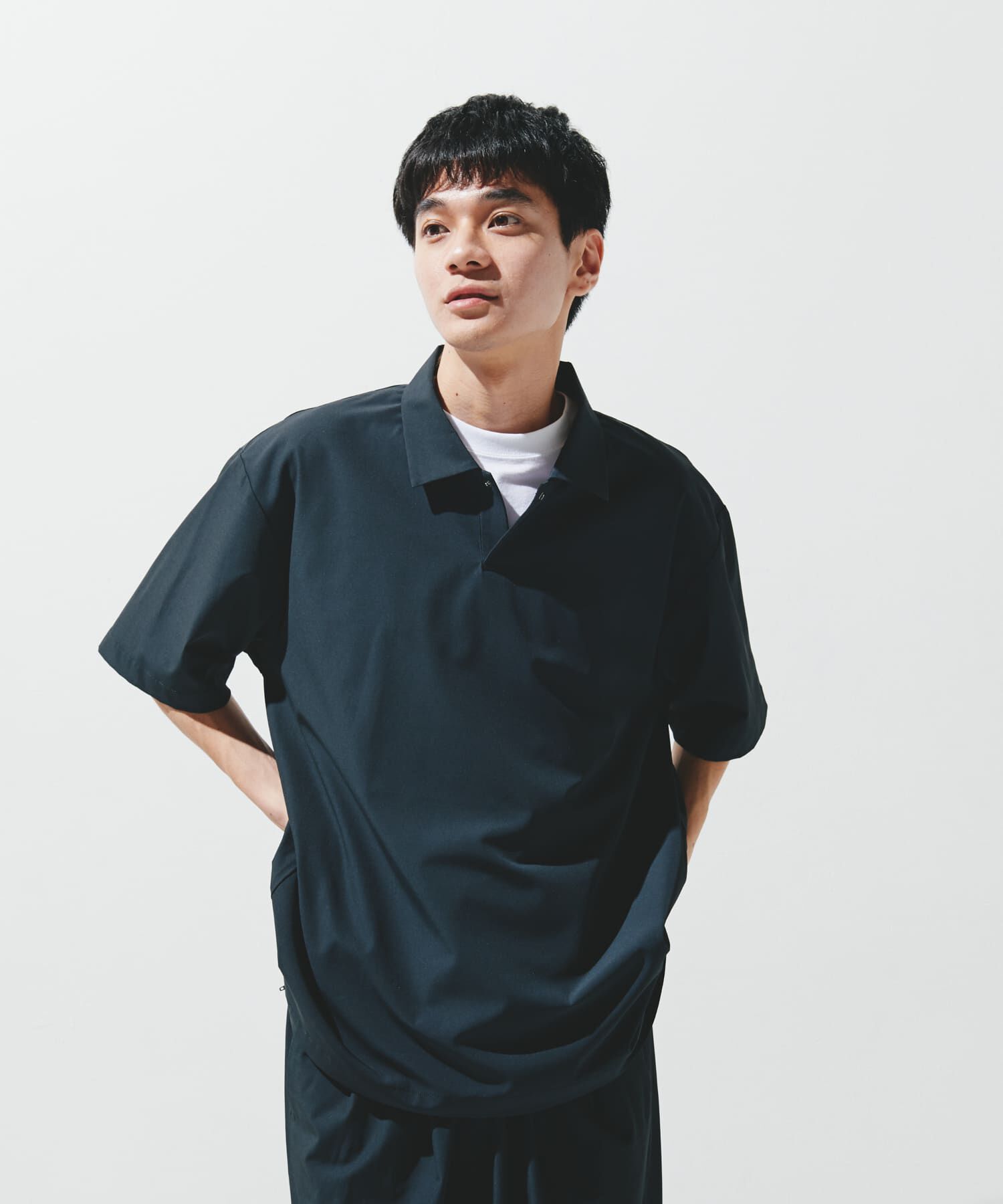 URBAN RESEARCH DOORS「『UR TECH』サマシェア ポロシャツ」|ポロシャツ|