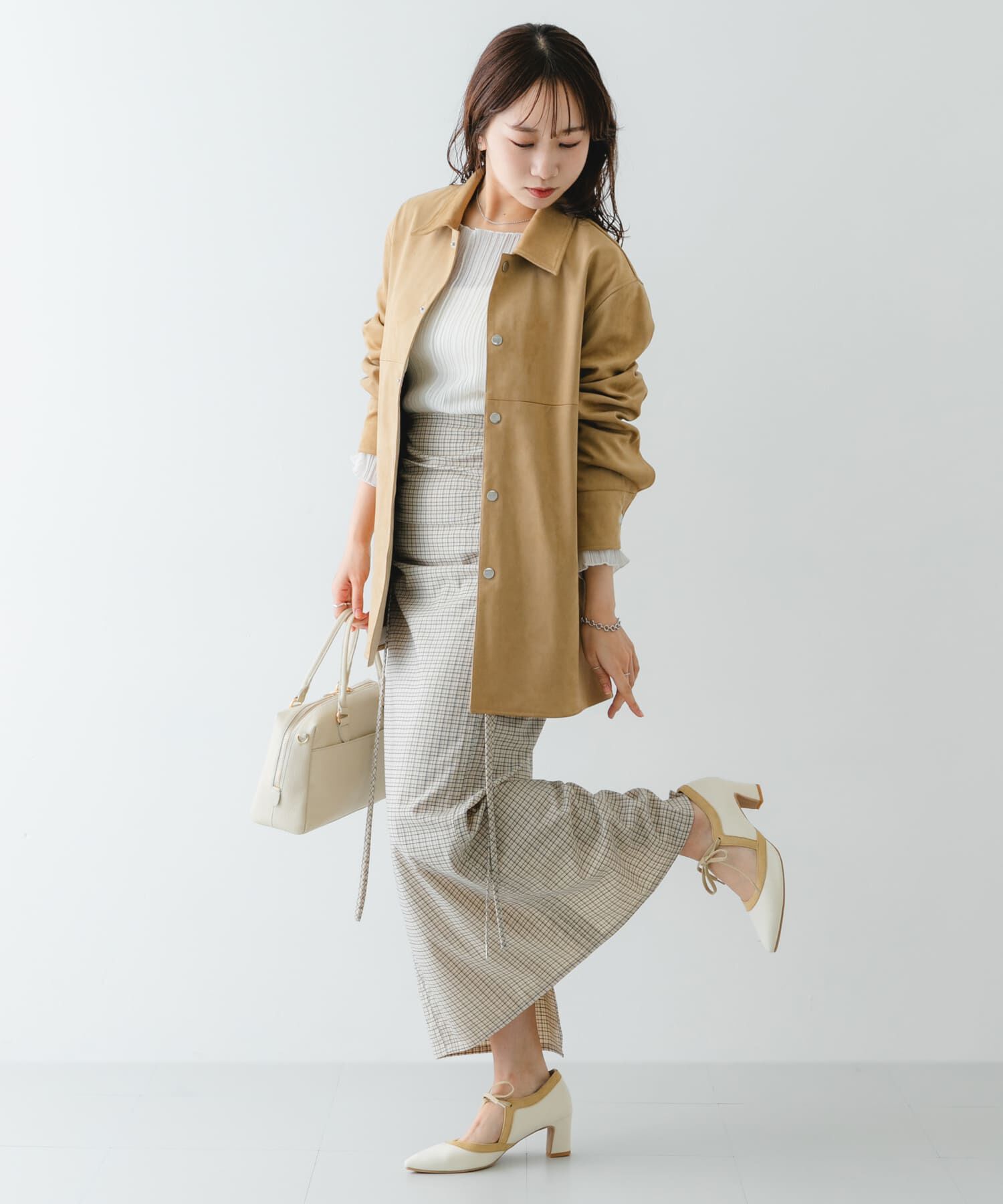 RODE SKO「『MADE IN JAPAN』チャンキーヒールリボンパンプス」|パンプス|