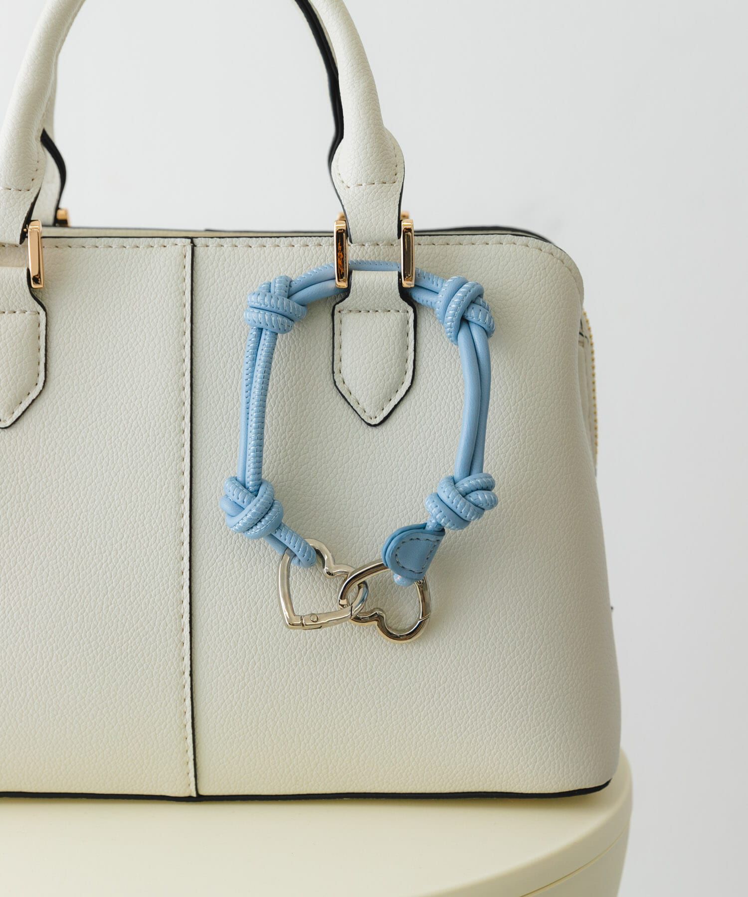 RODE SKO「ノットチャーム」|チャーム・キーホルダー|ライトブルー