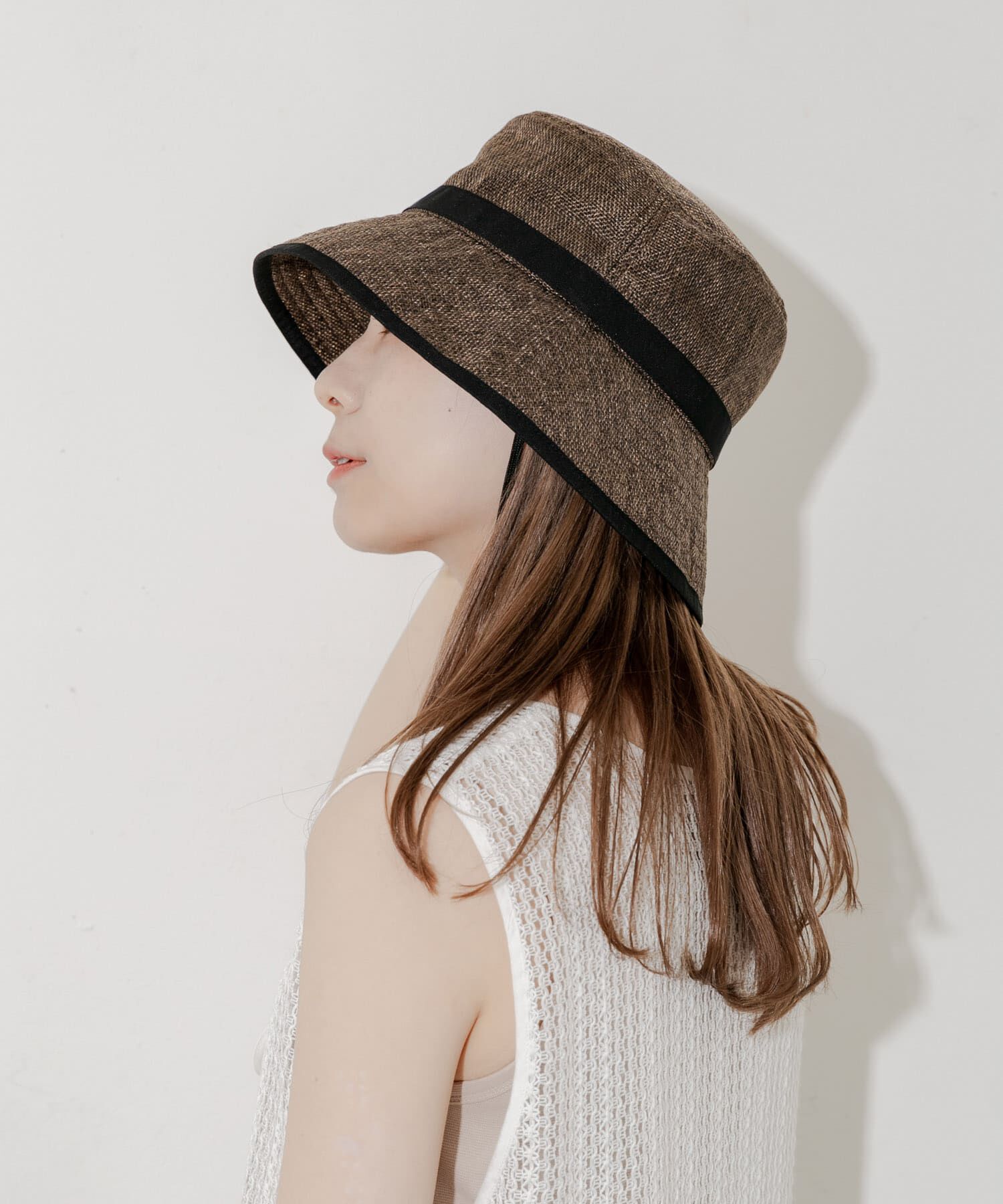 SMELLY「ジュートライクパイピングハット」|ハット|