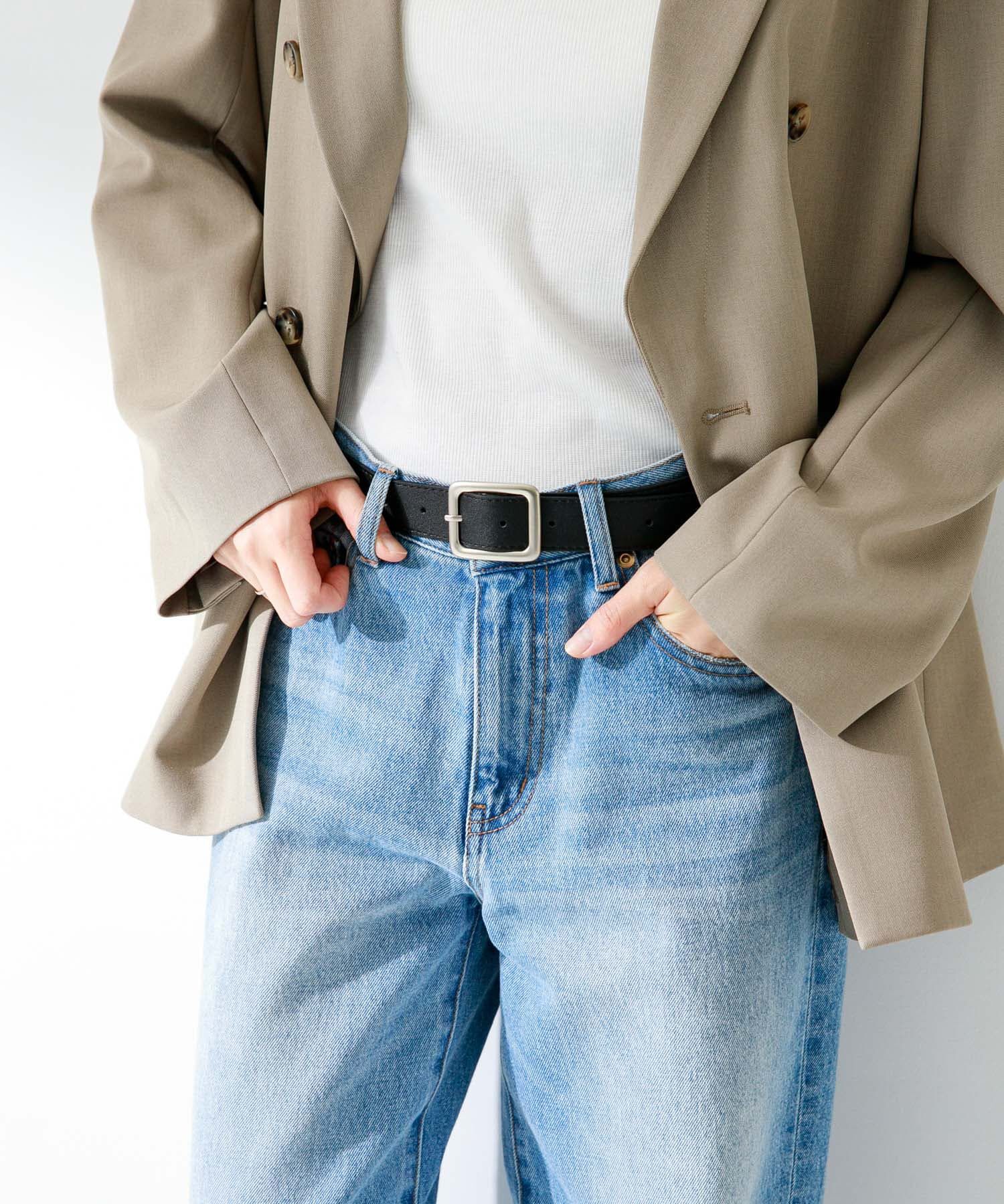 Sonny Label 「スクエアバックルベルト」|ベルト|