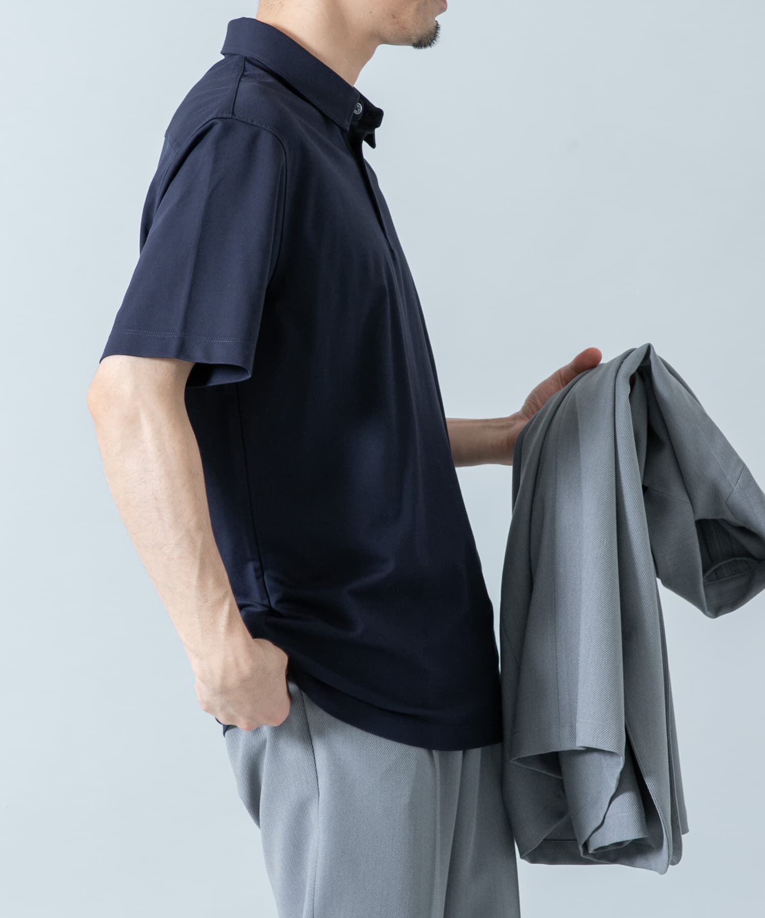 URBAN RESEARCH ROSSO「『XLサイズあり』ハイパフォーマンスコンフォートポロシャツ」|ポロシャツ|