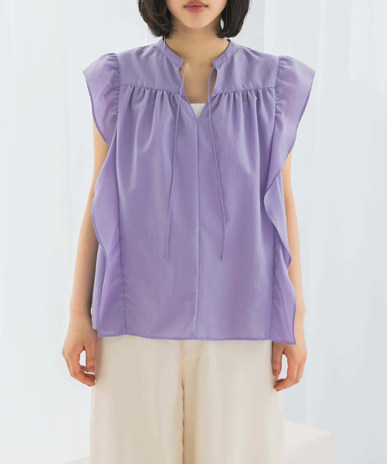 URBAN RESEARCH ROSSO「フリルブラウス」|シャツ・ブラウス|