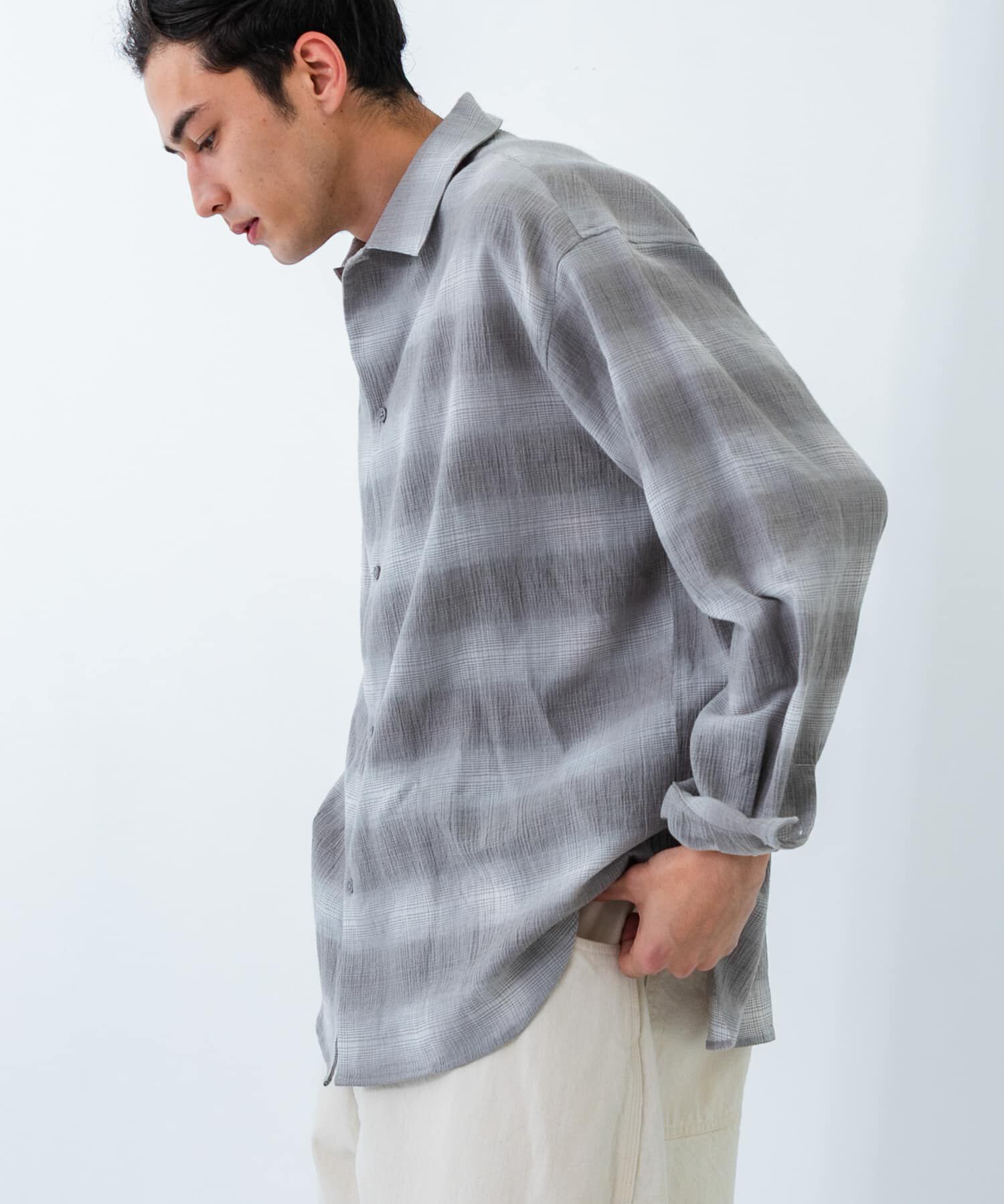 URBAN RESEARCH「オンブレーチェックシャツ」|シャツ・ブラウス|