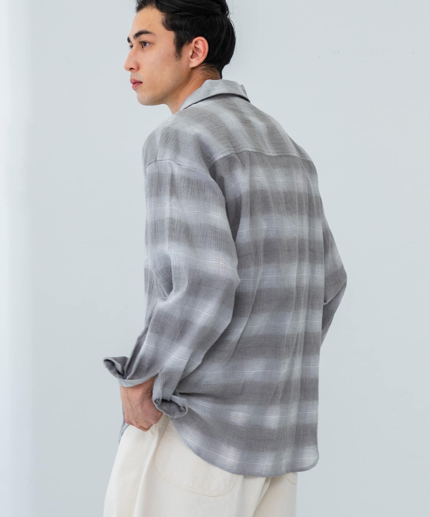 URBAN RESEARCH「オンブレーチェックシャツ」|シャツ・ブラウス|