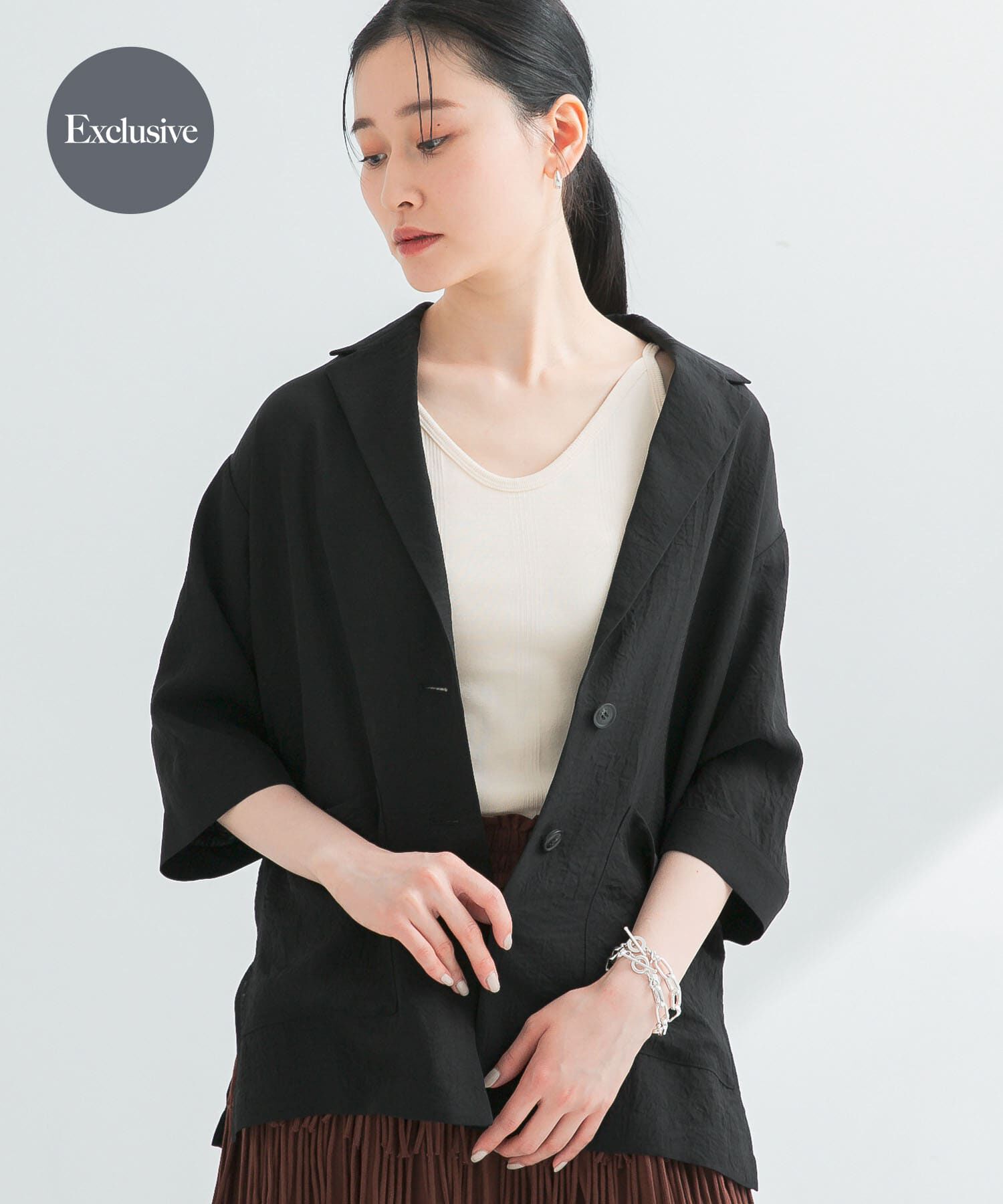 URBAN RESEARCH「『別注』Miller&times;URBAN RESEARCH　Prib Cami tank」|キャミソール|アイボリー