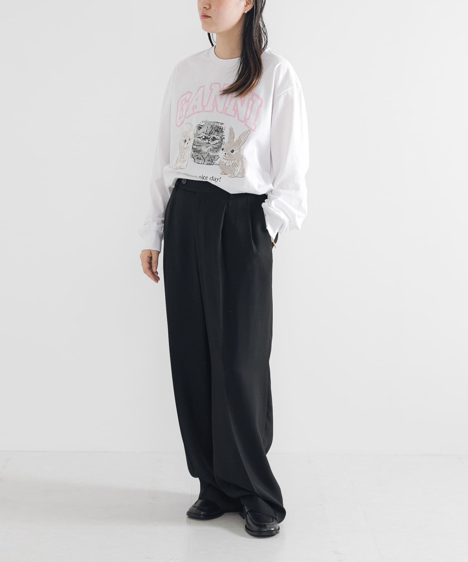 URBAN RESEARCH「GANNI　Re-cutHeavy JerseyAnimals」|Tシャツ・カットソー|