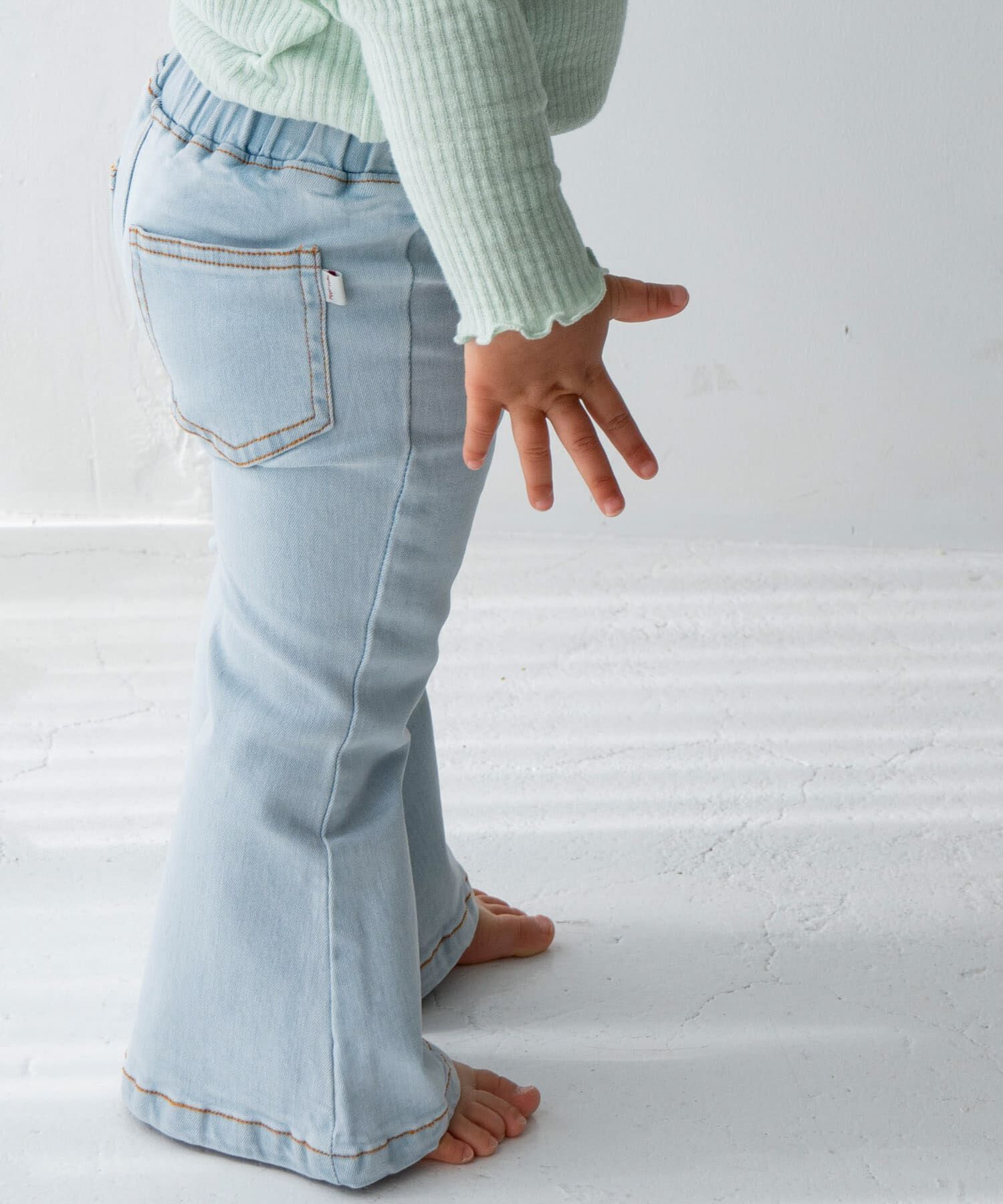 URBAN RESEARCH DOORS「Pippi+Lotta　Flare denim(KIDS)」|その他|