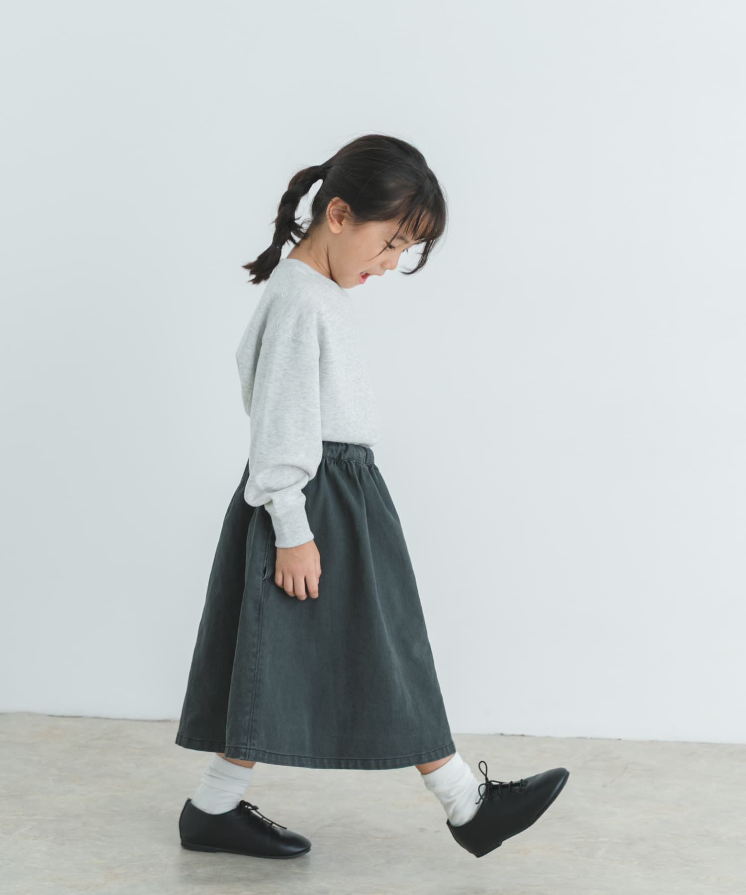 URBAN RESEARCH DOORS「『WEB/一部店舗限定サイズ』2WAYフリルジャンパースカート(KIDS)」|ワンピース|