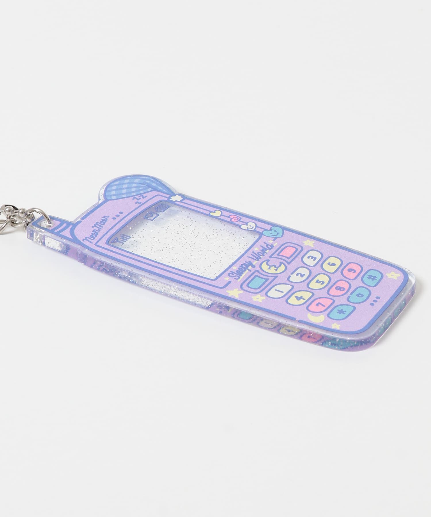 SMELLY「『WEB/一部店舗限定』NEONMOON　Phone KEY HOLDER」|チャーム・キーホルダー|
