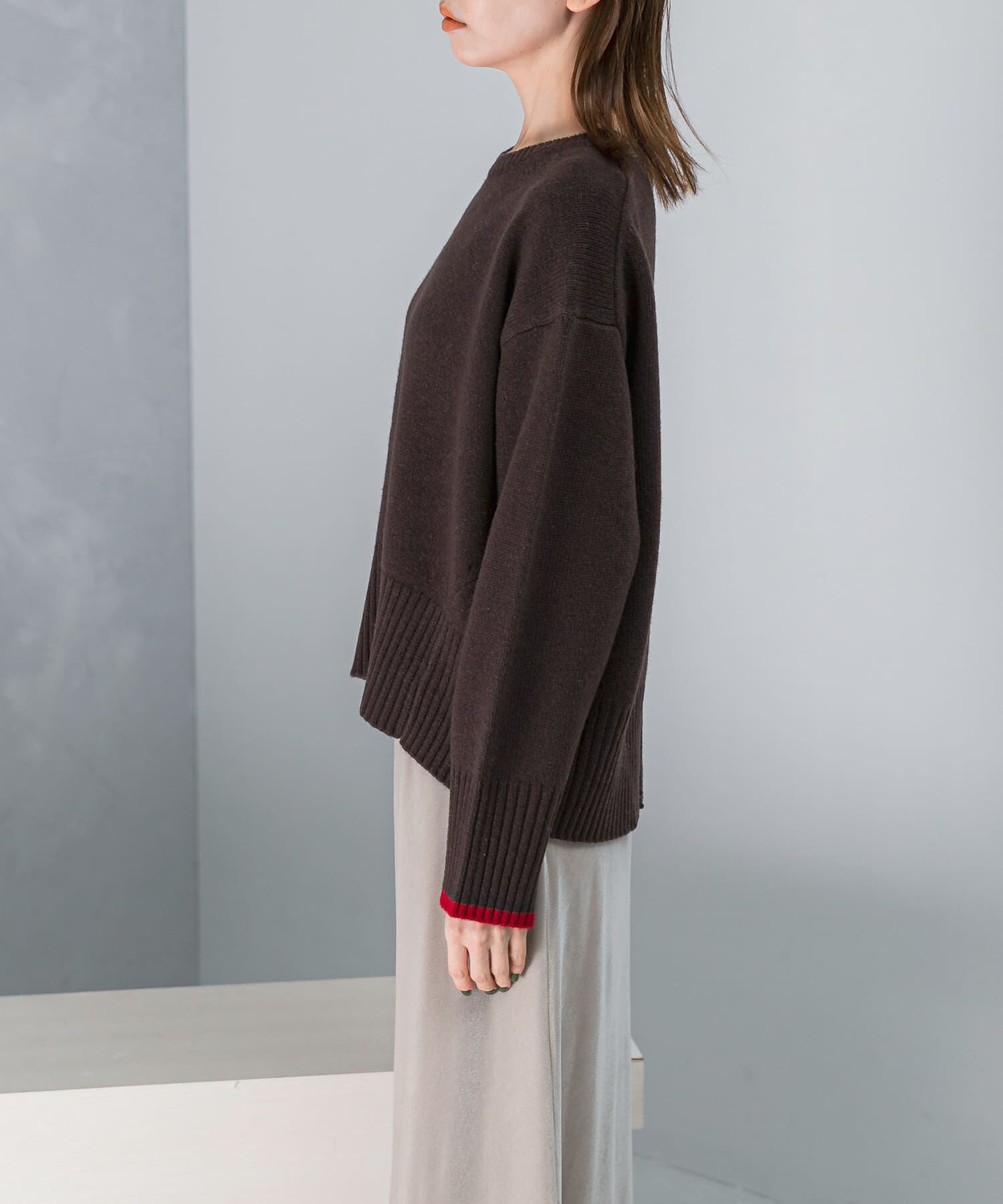 URBAN RESEARCH ROSSO「『WEB/一部店舗限定』エクストラファインシームデザインニット」|ニット・セーター|