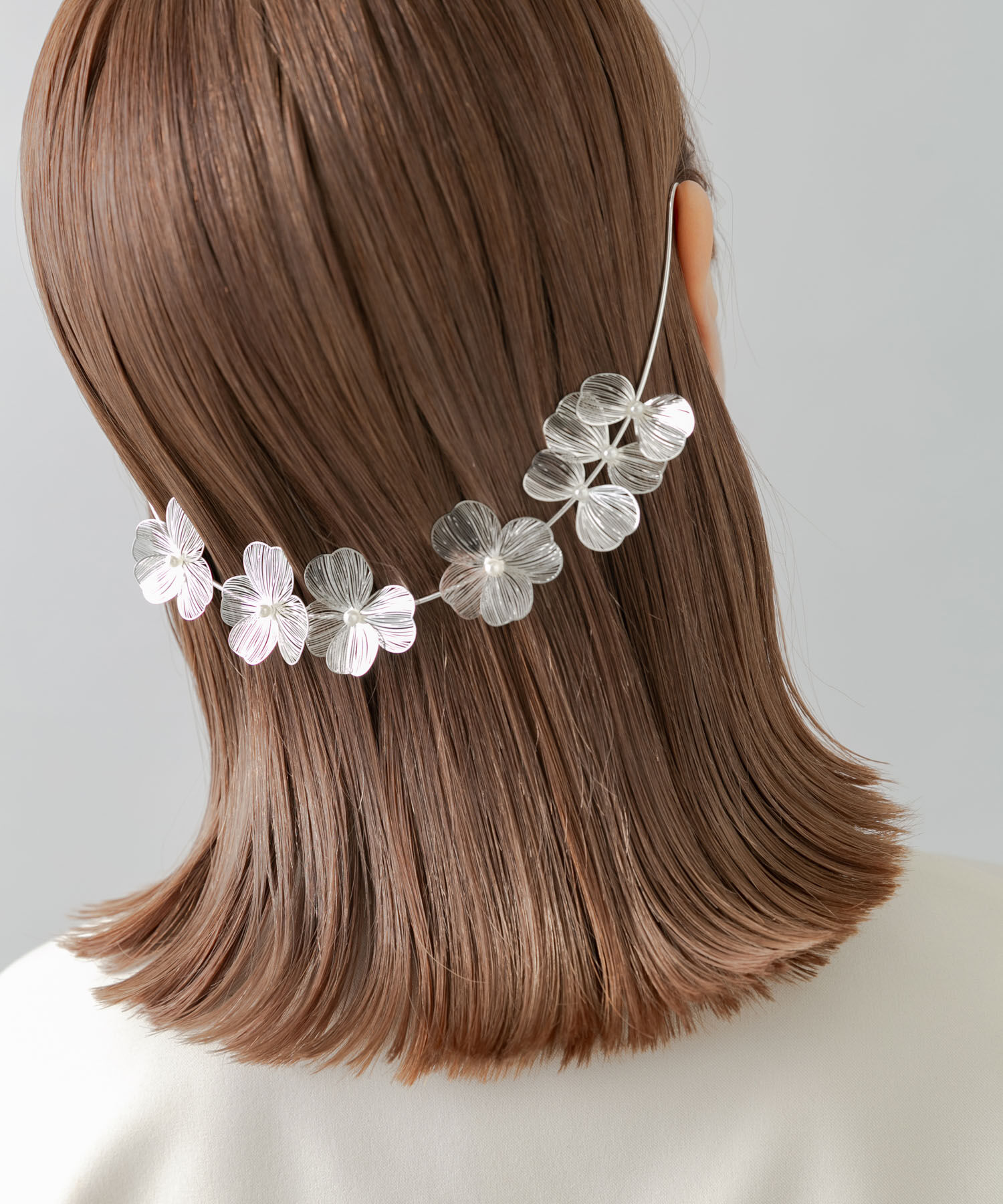 SMELLY「メタルフラワーバックカチューシャ」|その他|