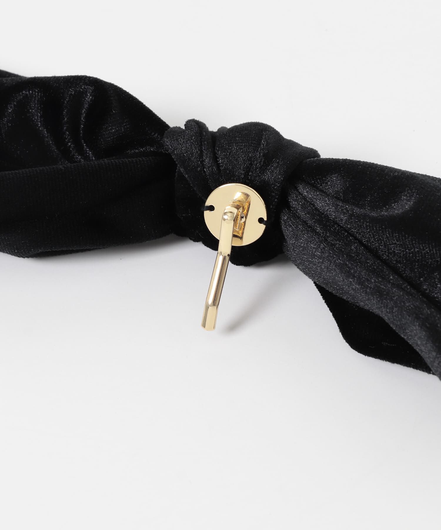 SMELLY「ベロアマルチWAYヘアカフ」|ヘアゴム・シュシュ|