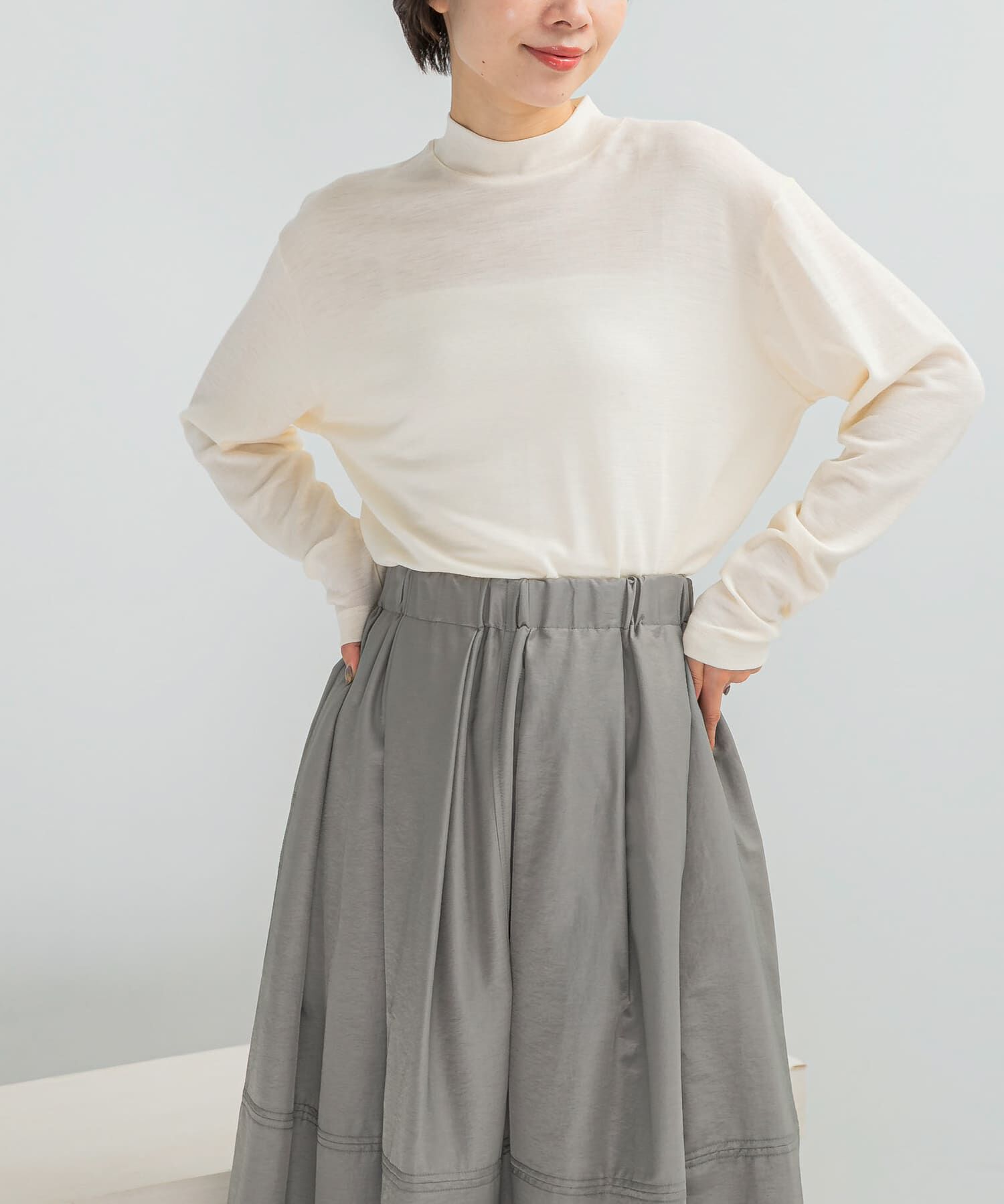 URBAN RESEARCH ROSSO「GICIPI　PROCIONE」|ニット・セーター|オフホワイト