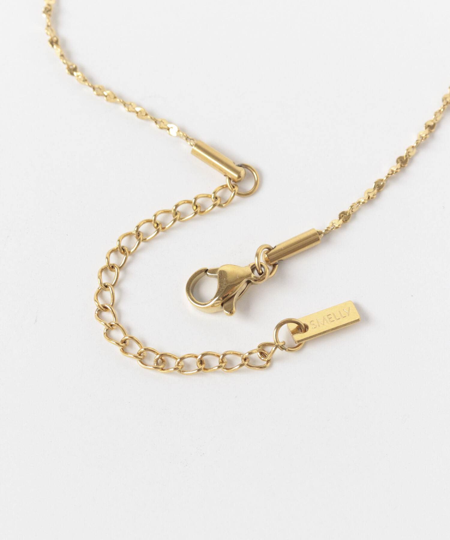 SMELLY「ステンレススクリューチェーンブレスレット」|ブレスレット・バングル|