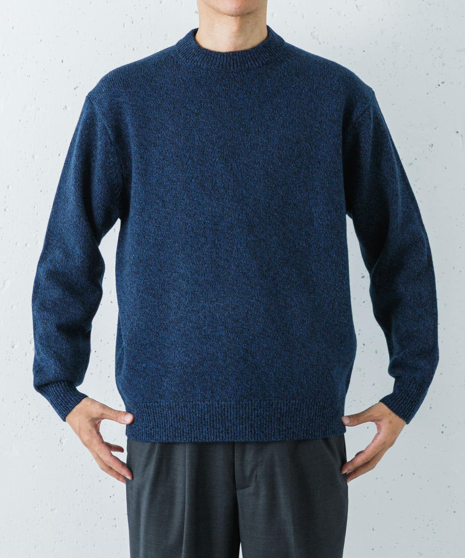URBAN RESEARCH「MIX MOULINE CREW-NECK KNIT」|ニット・セーター|