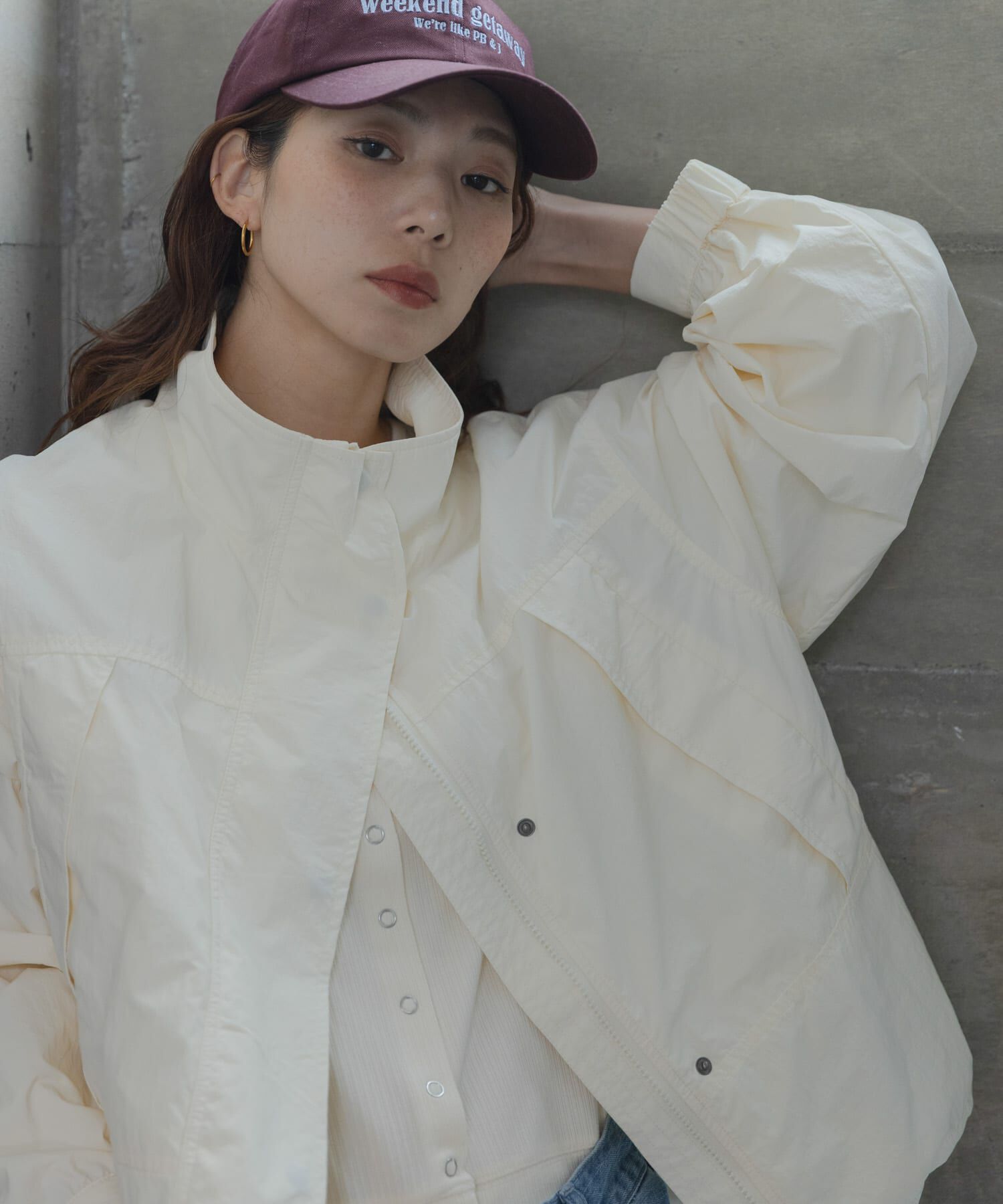 Sonny Label 「撥水スタンドカラーナイロンブルゾン」|その他|