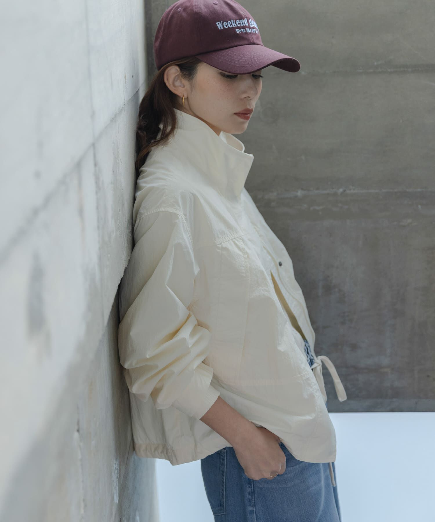 Sonny Label 「撥水スタンドカラーナイロンブルゾン」|その他|