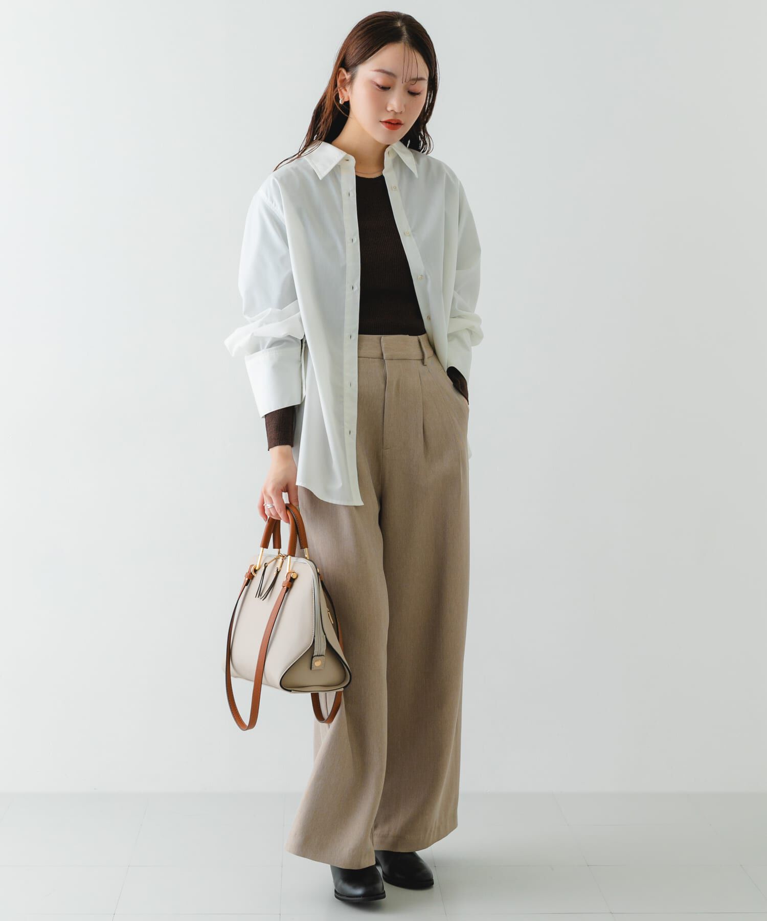 RODE SKO「『インフルエンサーayaさんコラボ』プチ2WAYハンドバッグ」|ハンドバッグ|