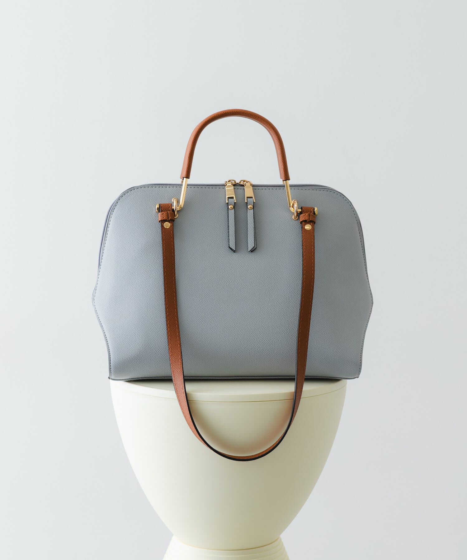 RODE SKO「『インフルエンサーayaさんコラボ』プチ2WAYハンドバッグ」|ハンドバッグ|ブルー系その他