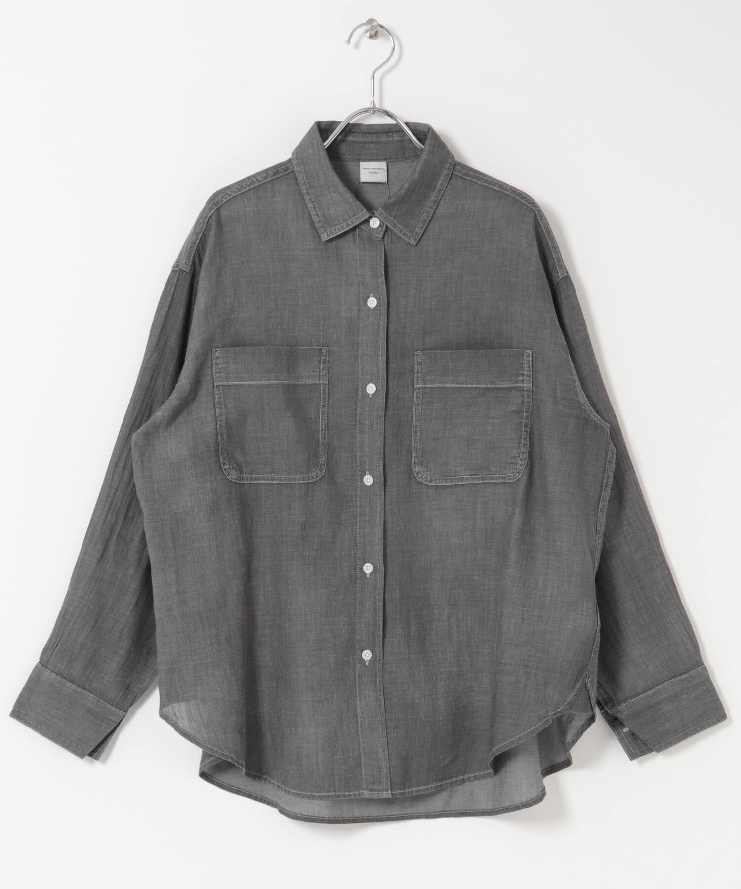 URBAN RESEARCH DOORS「シアーデニムシャツ」|シャツ・ブラウス|