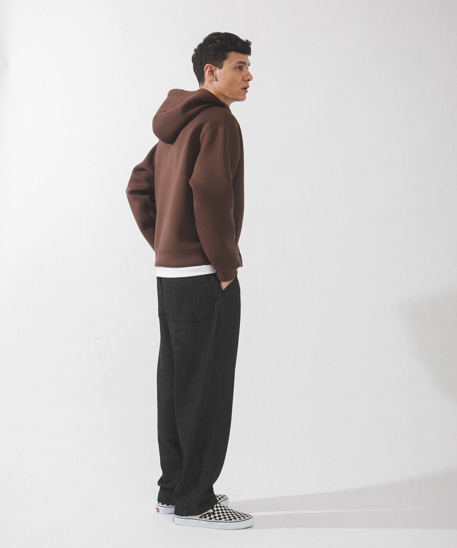 Sonny Label 「ダンボールニットジップアップフーディー」|パーカー|