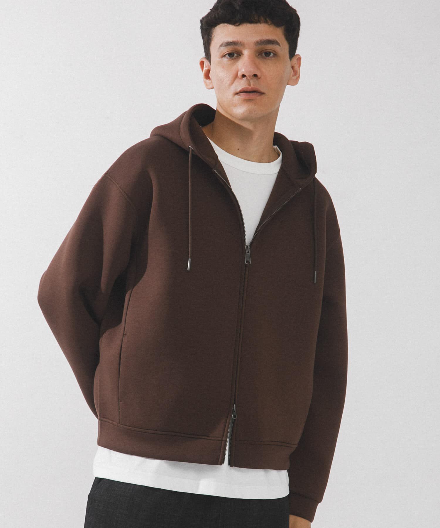 Sonny Label 「ダンボールニットジップアップフーディー」|パーカー|