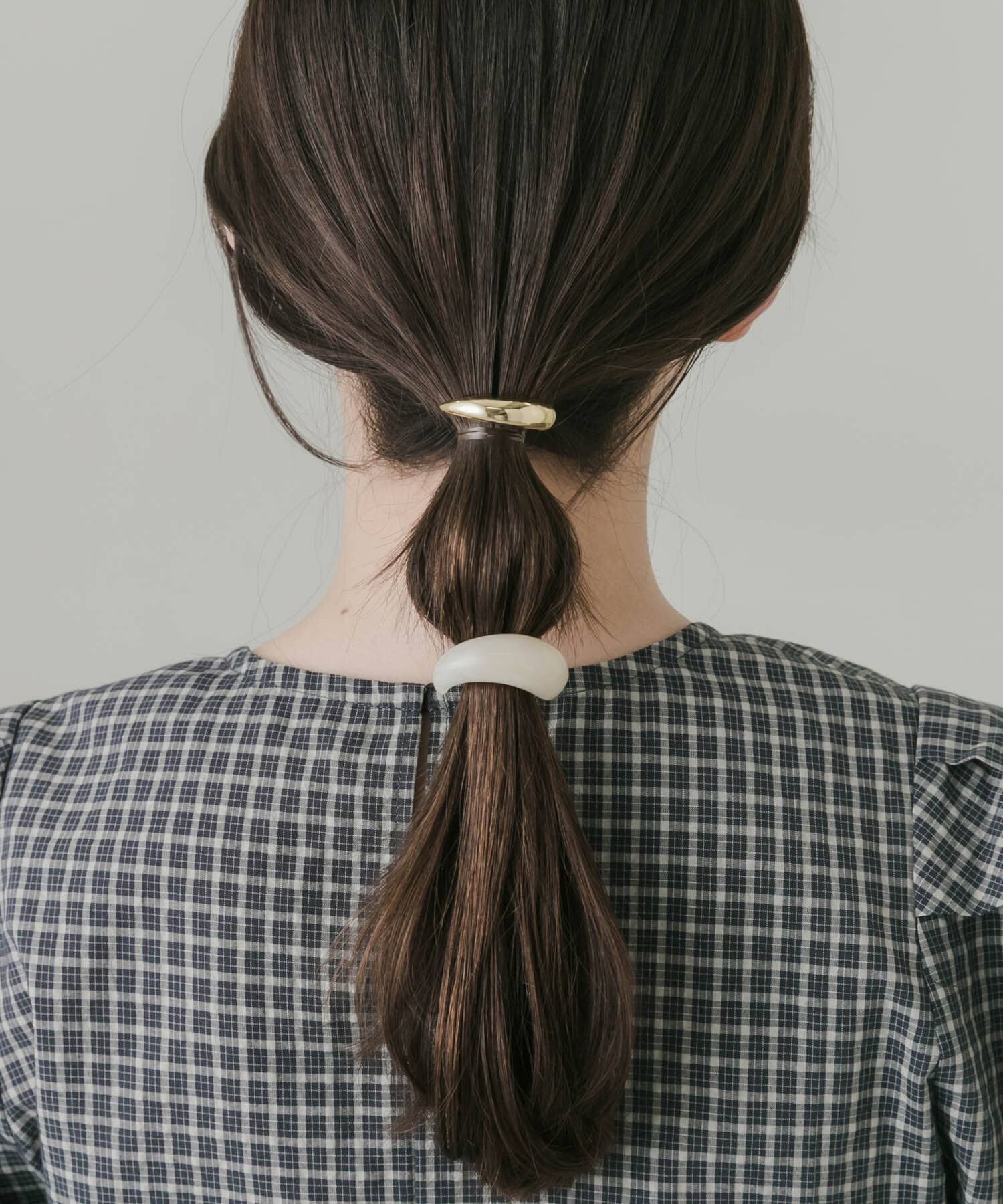 SMELLY「ボリュームカーブ2セットヘアカフ」|その他|ベージュ系その他