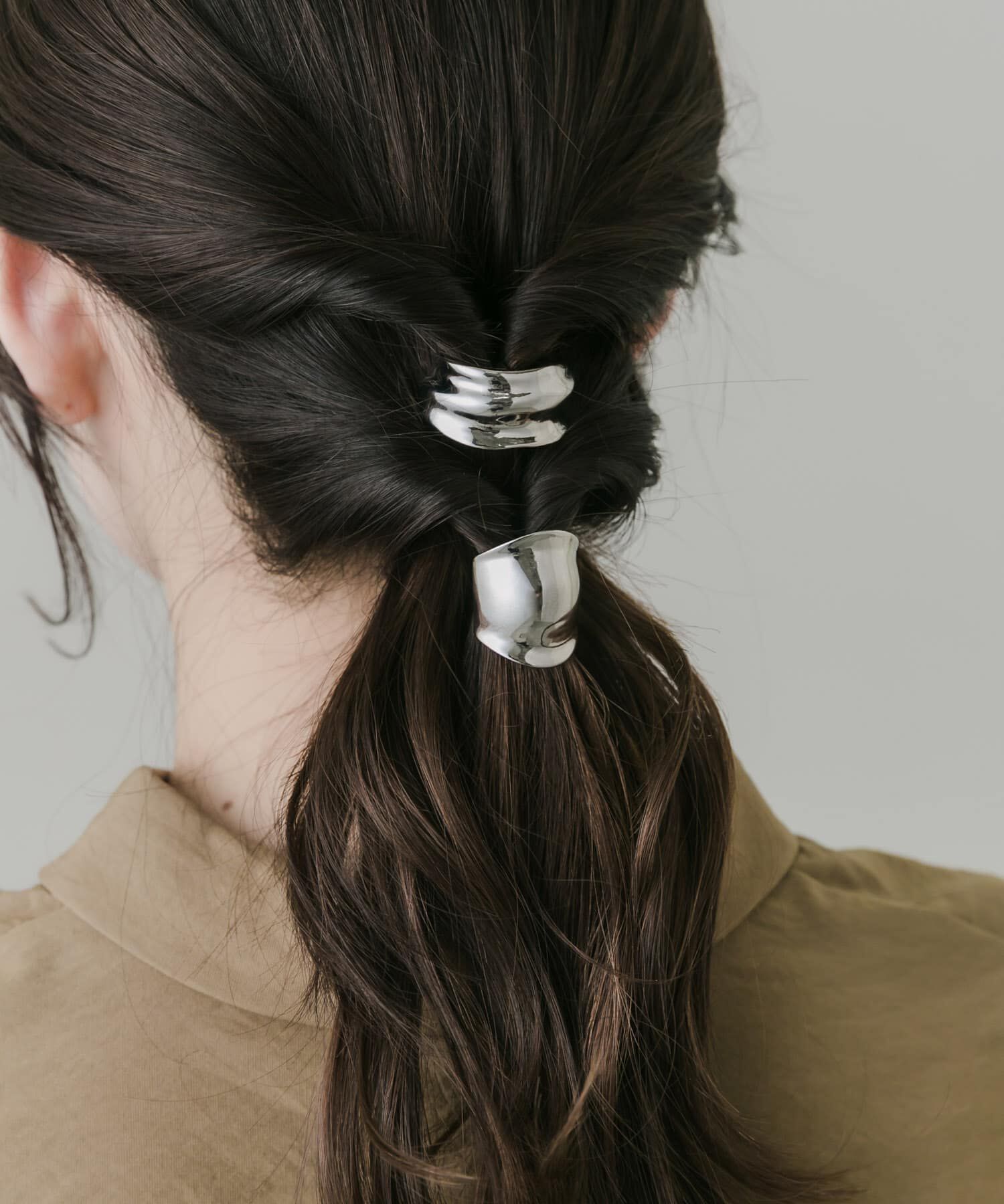 SMELLY「ニュアンスメタル2セットヘアカフ」|その他|