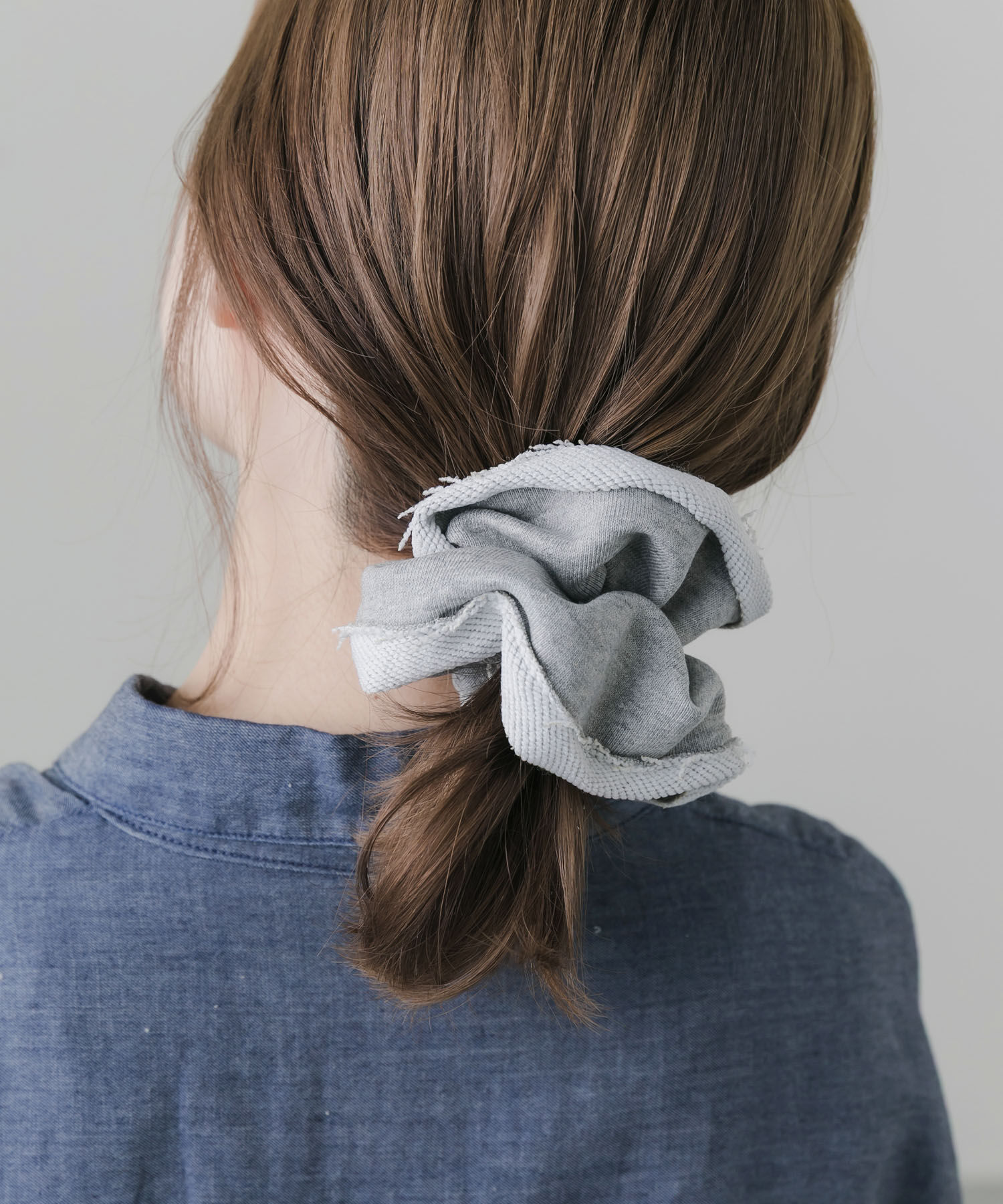 SMELLY「スウェットシュシュ」|ヘアゴム・シュシュ|