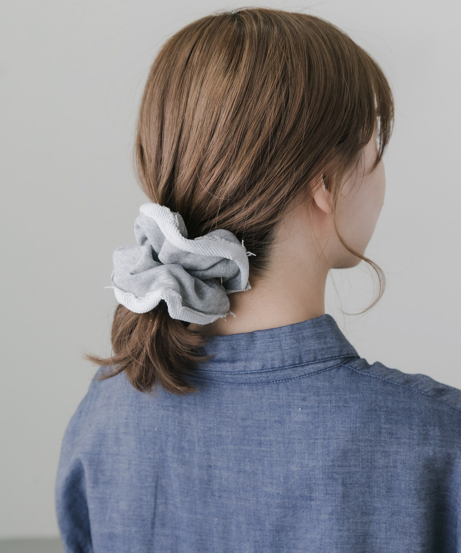 SMELLY「スウェットシュシュ」|ヘアゴム・シュシュ|