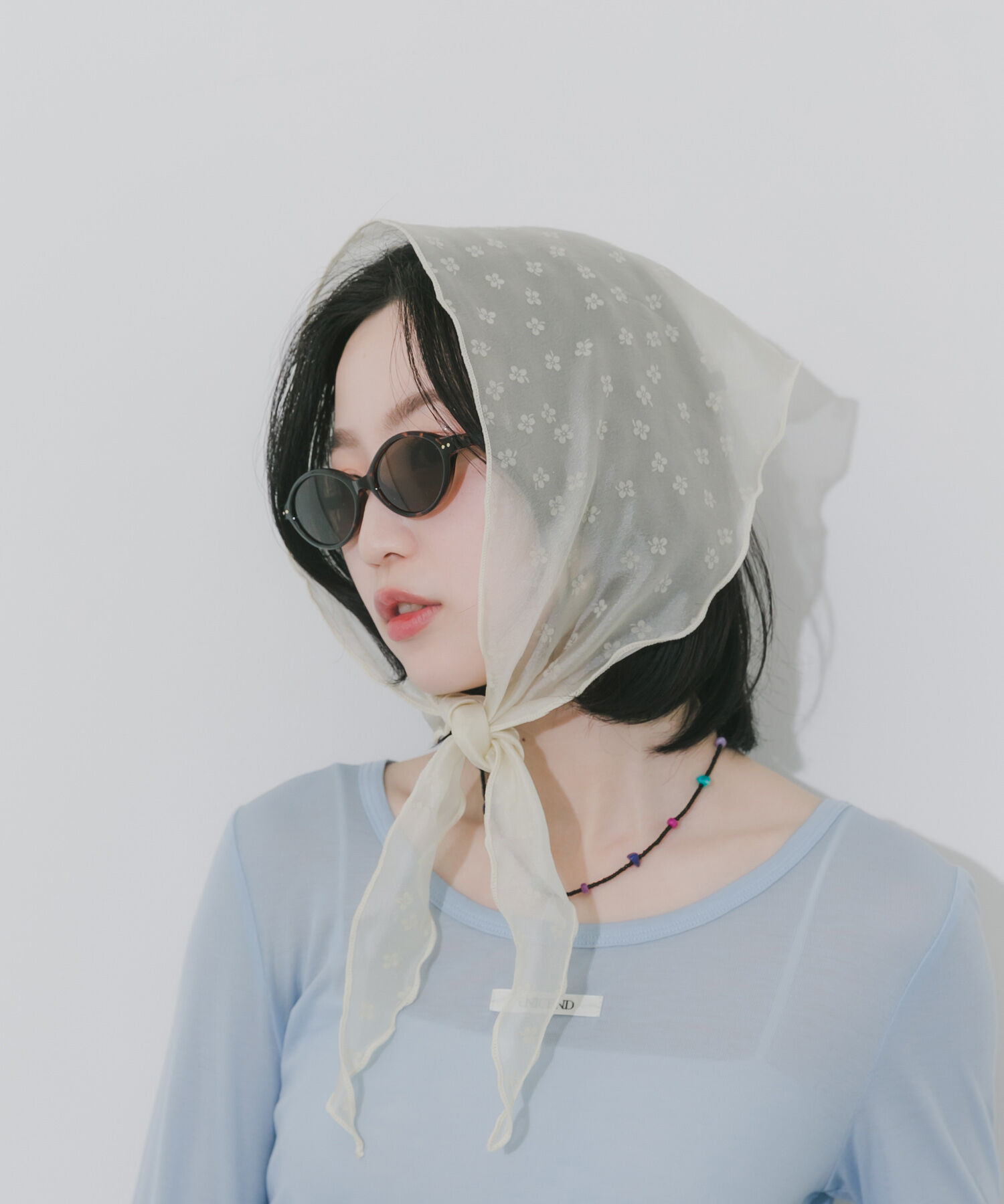 SMELLY「オーバルスリムサングラス」|メガネ|