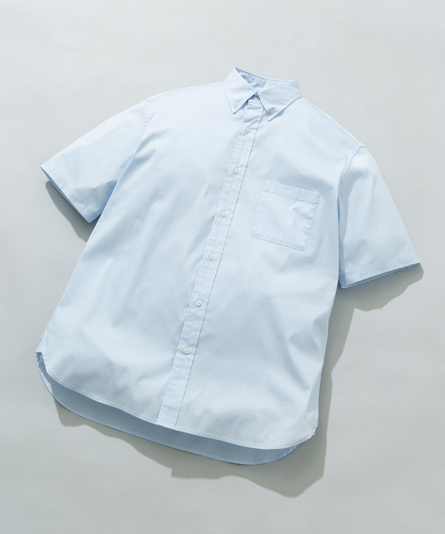 URBAN RESEARCH ROSSO「『XLサイズあり』ハイパフォーマンス快適ショートスリーブシャツ」|シャツ・ブラウス|ライトブルー