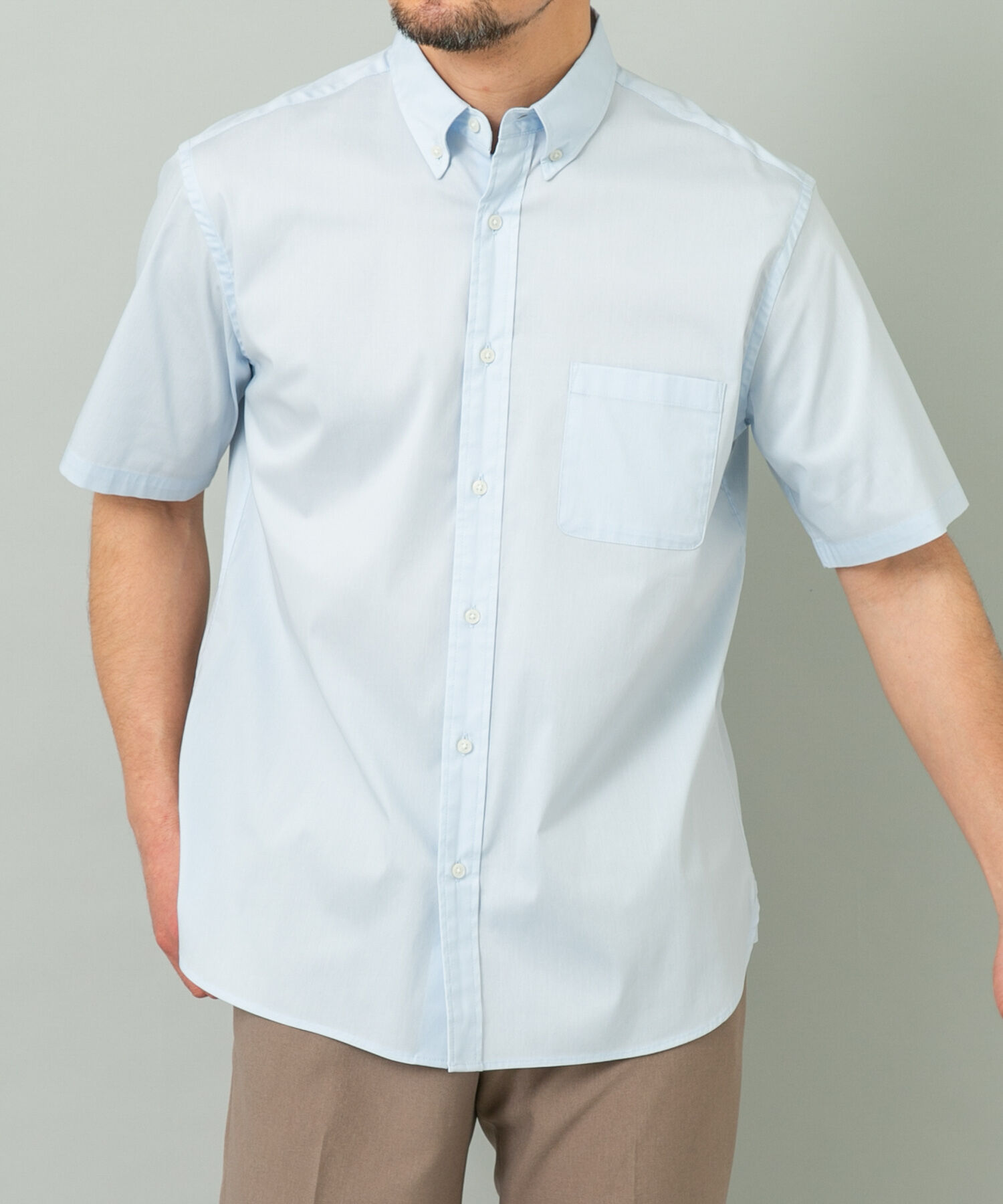 URBAN RESEARCH ROSSO「『XLサイズあり』ハイパフォーマンス快適ショートスリーブシャツ」|シャツ・ブラウス|