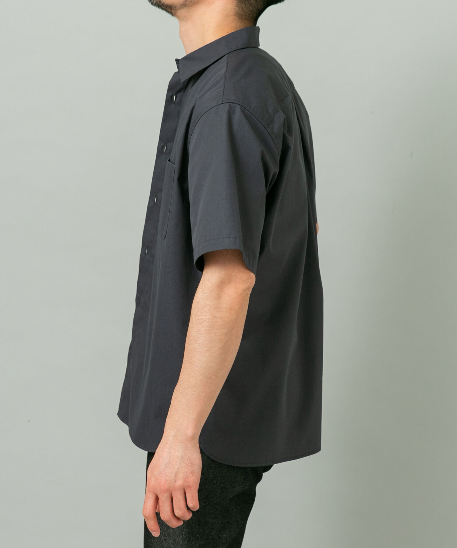 URBAN RESEARCH ROSSO「『XLサイズあり』アーバンリラックスブロード半袖シャツ」|シャツ・ブラウス|