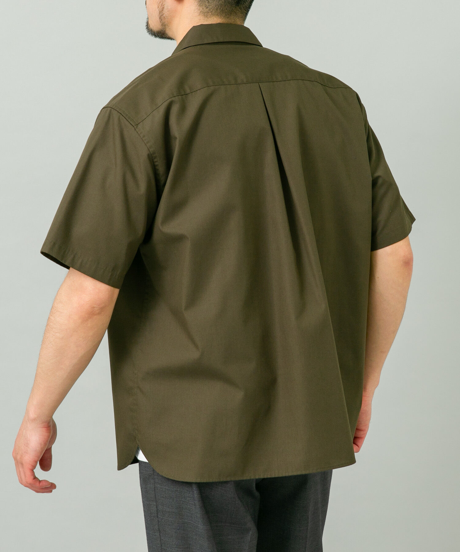 URBAN RESEARCH ROSSO「『XLサイズあり』アーバンリラックスブロード半袖シャツ」|シャツ・ブラウス|