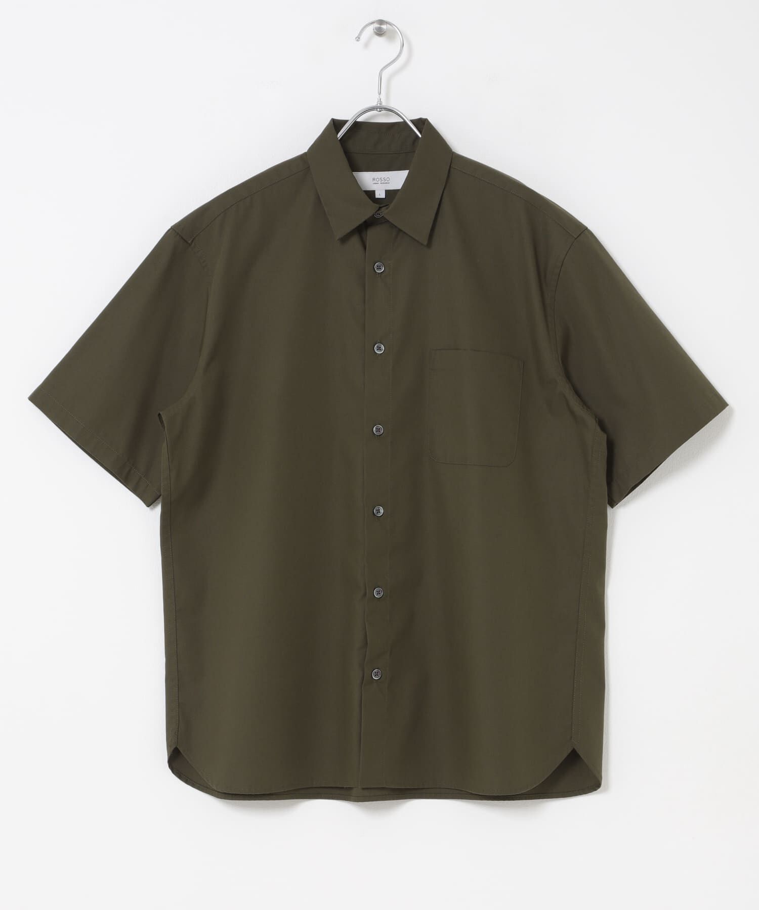 URBAN RESEARCH ROSSO「『XLサイズあり』アーバンリラックスブロード半袖シャツ」|シャツ・ブラウス|