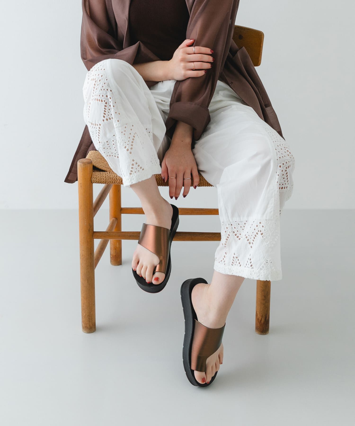 RODE SKO「厚底トングサンダル」|サンダル|